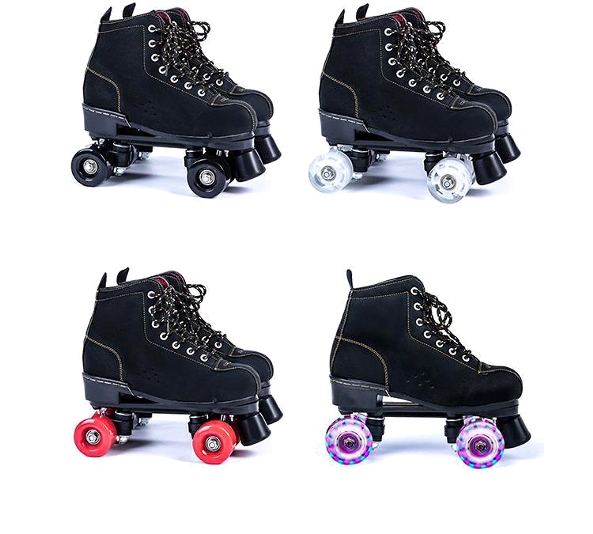 Roller Skates Children's Double Wheel Brush Street Shoe Cover - enhanced image 2