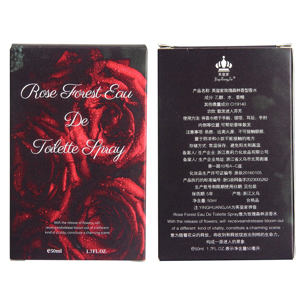 Rose Forest Perfume For Women Lasting Eau de Tolette - enhanced image 2