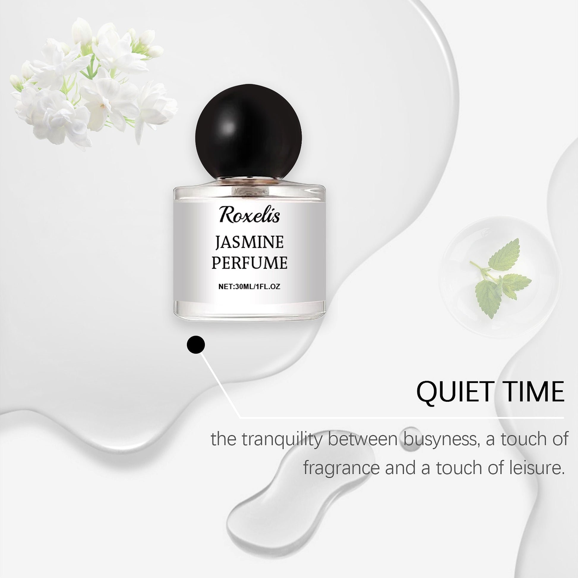 Roxelis Jasmine | Edition 2025 – Romantic Party Perfume (30ml) - enhanced image 2