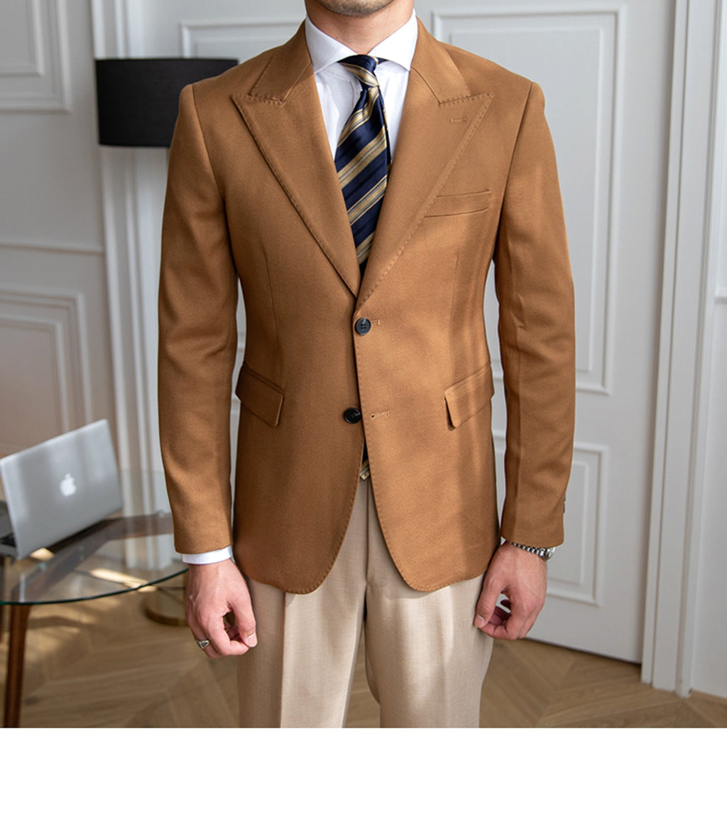 RoyalForm™ Men's Business Jacket – British Tailored Fit - enhanced image 2