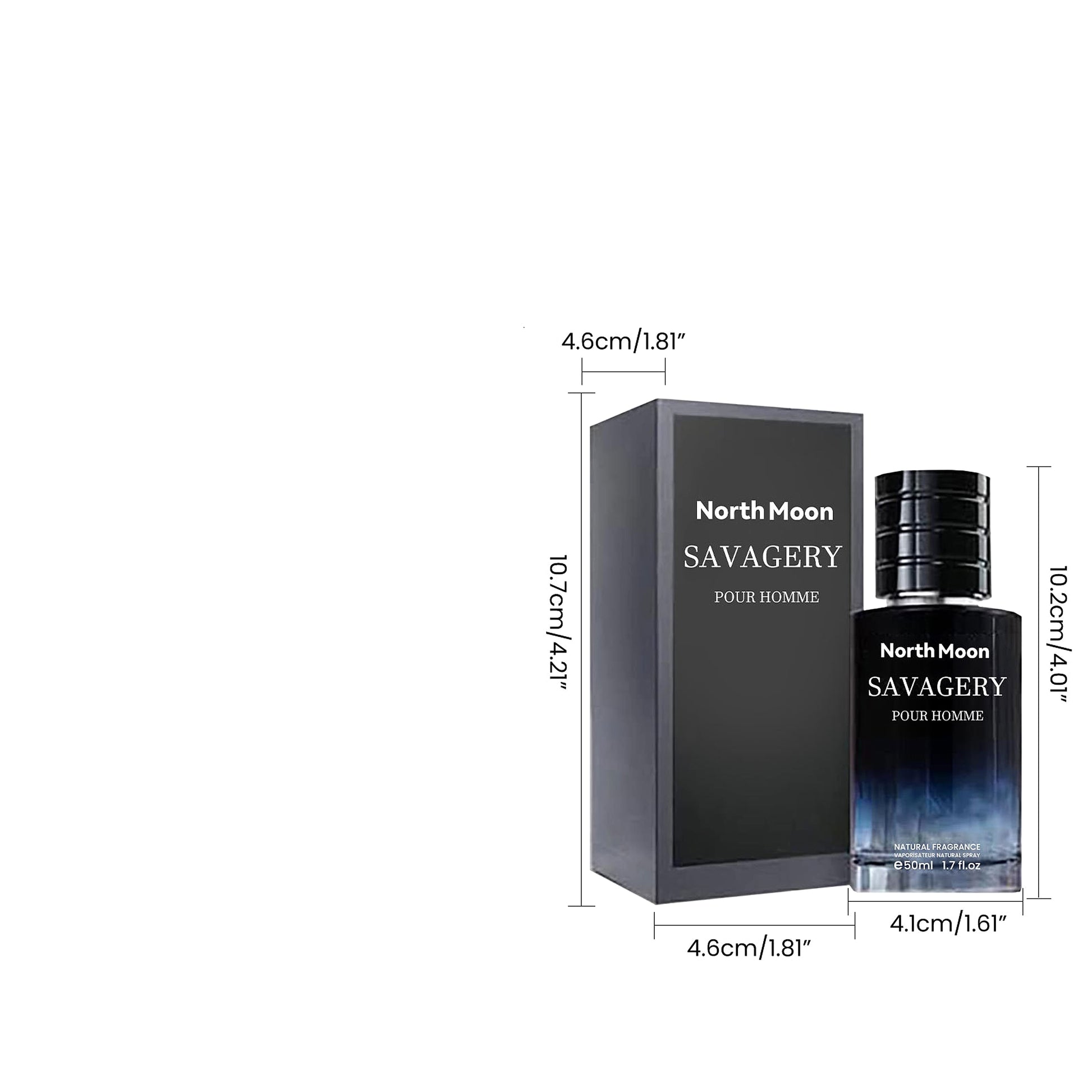 Savagery Parfum - Men's Perfume Niche Atmosphere Lasting Fragrance Carry-on - enhanced image 2