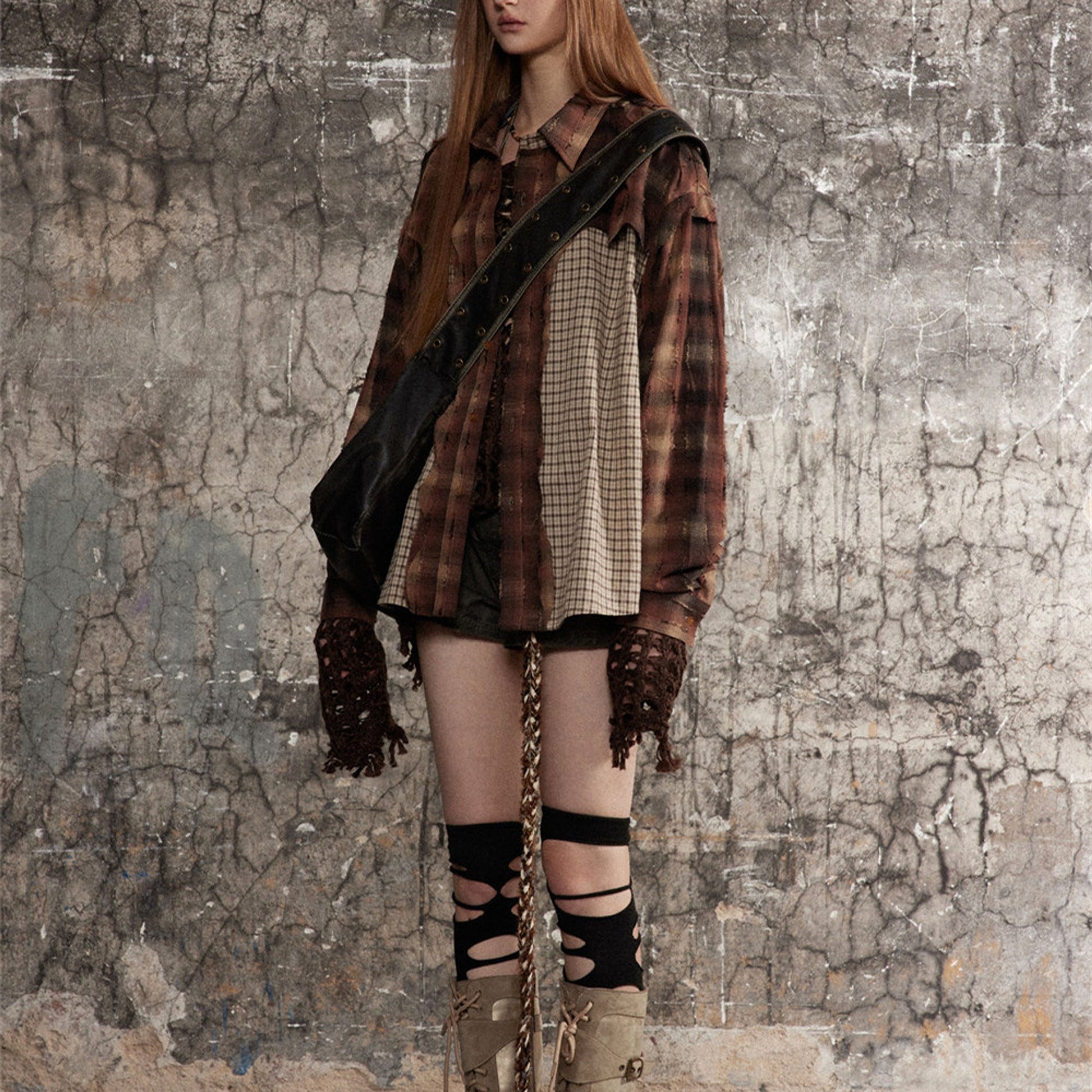 Sense Niche Loose Lapel Long Sleeves DressShirt Women - enhanced image 2