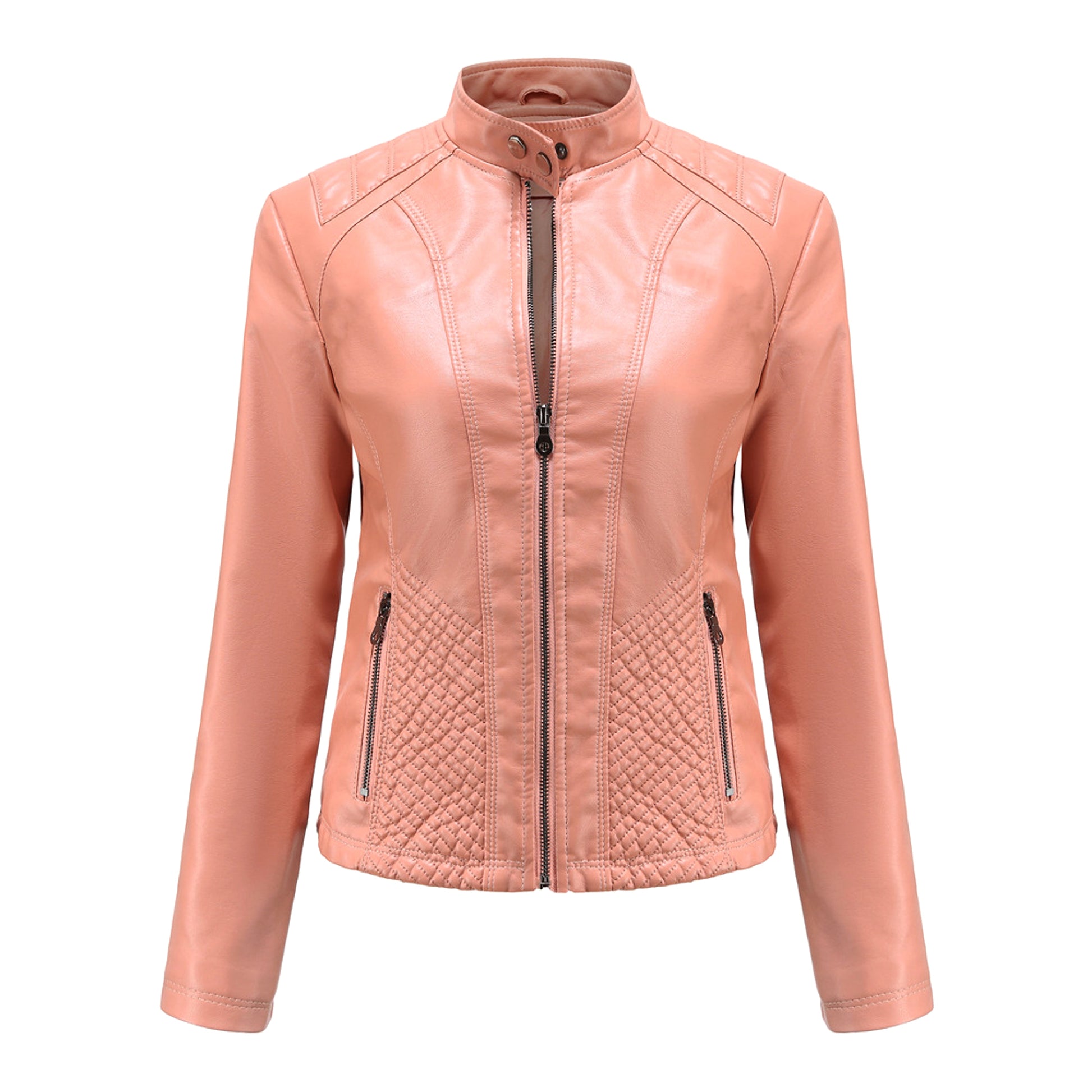 UrbanEdge™ PU Leather Jacket – Sleek Moto Edition - enhanced image 2