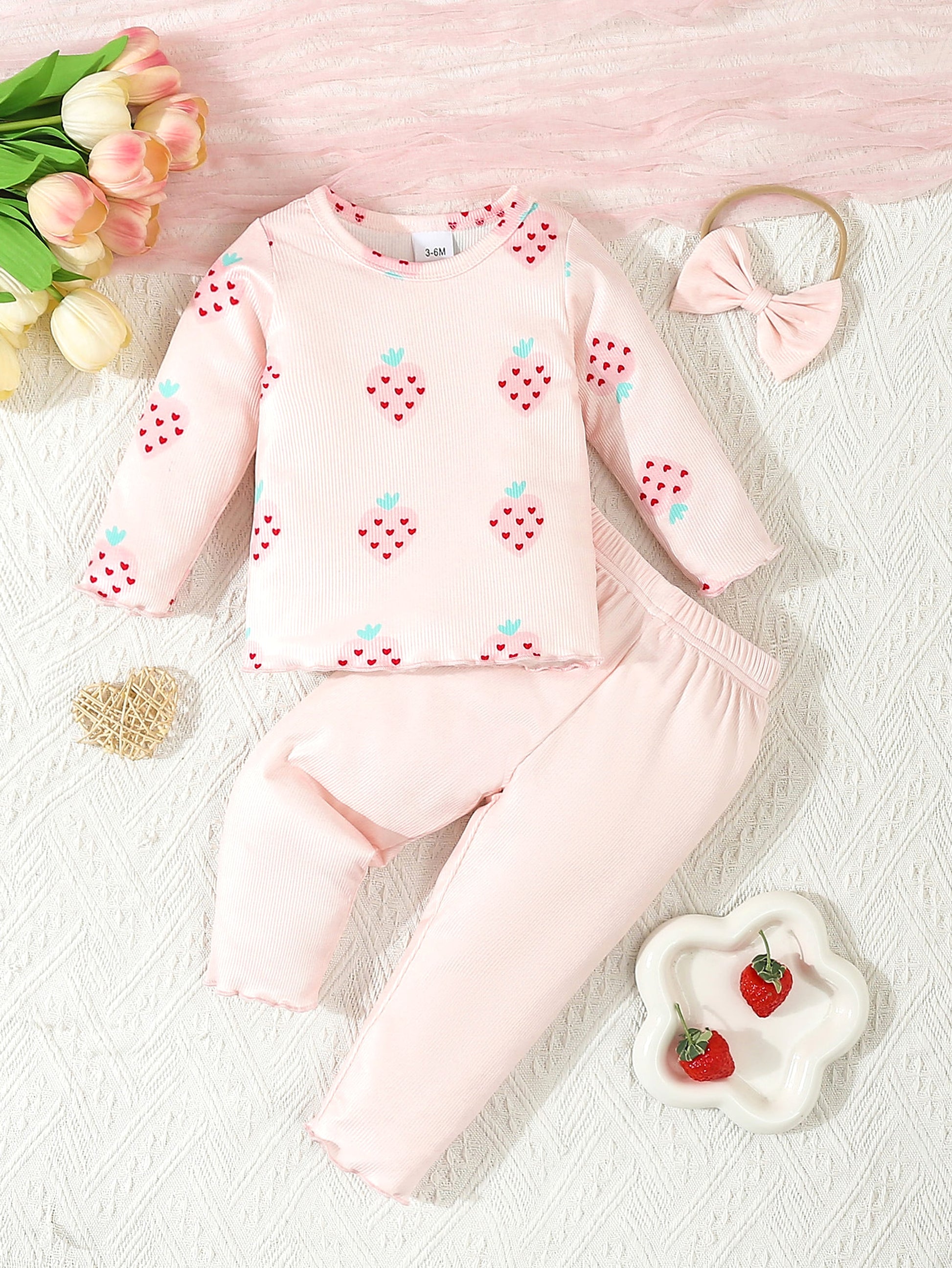 SnugBuds™ – Infant 3-Piece Set (Top + Pants + Hat) - enhanced image 2