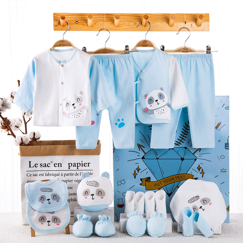 SnuggleBox™ – 15-Piece Cotton Newborn Gift Set - enhanced image 2