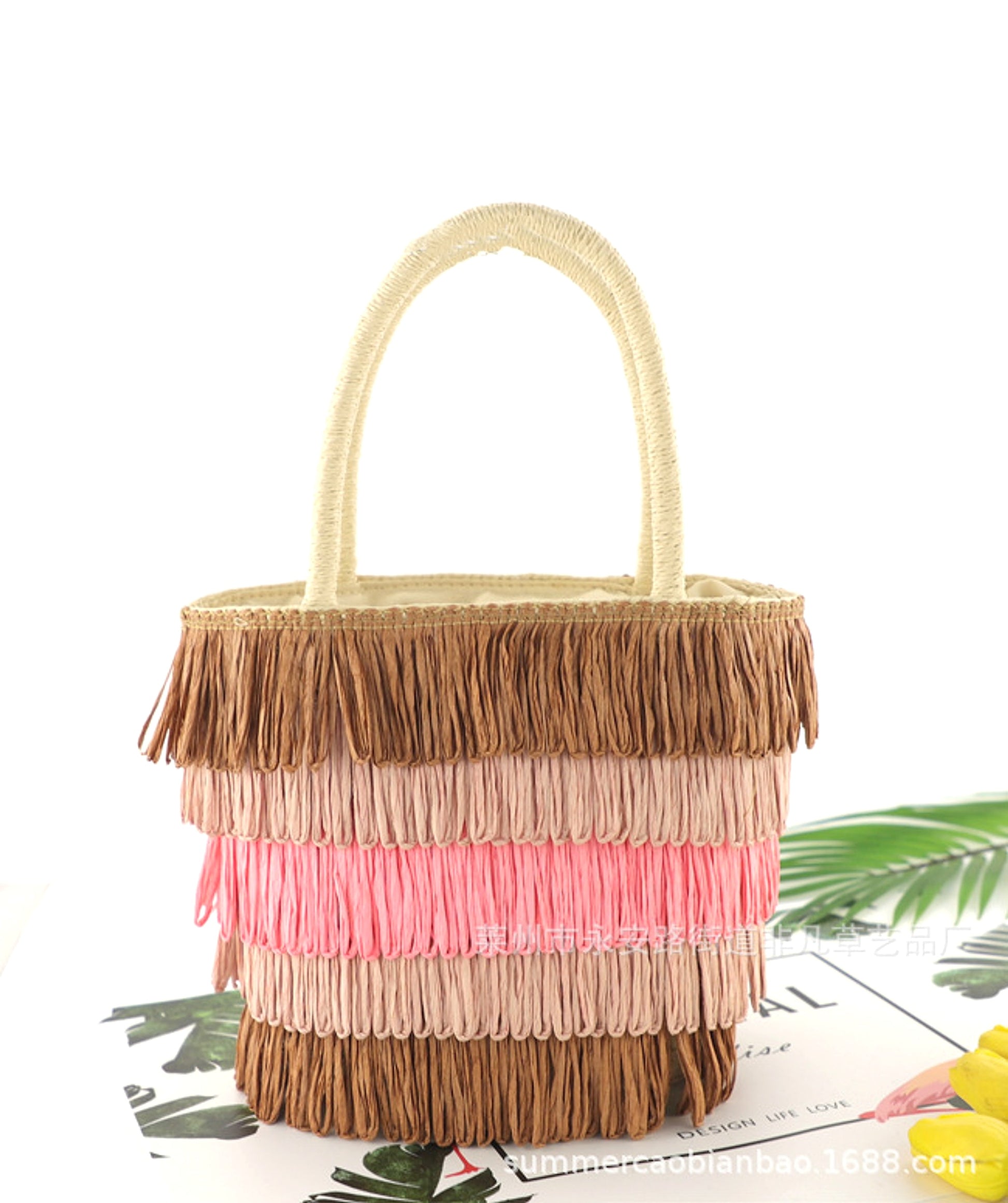 SolunaWeave™ – Fiesta Fringe Tote - enhanced image 2