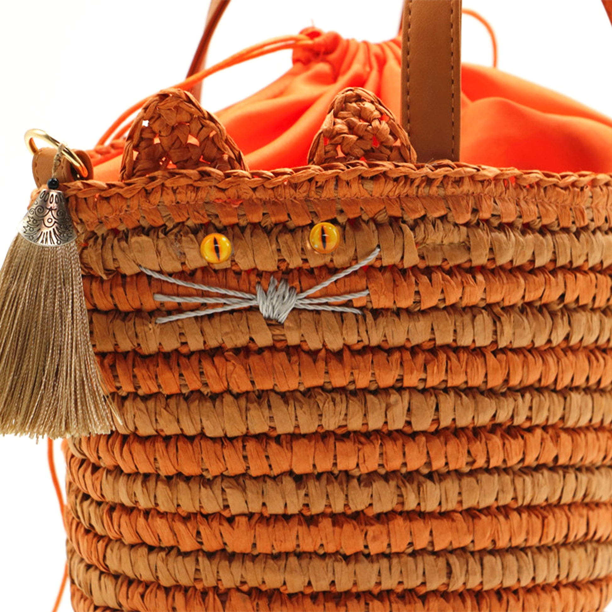 SolunaWeave™ – Meow Fringe Tote - enhanced image 2