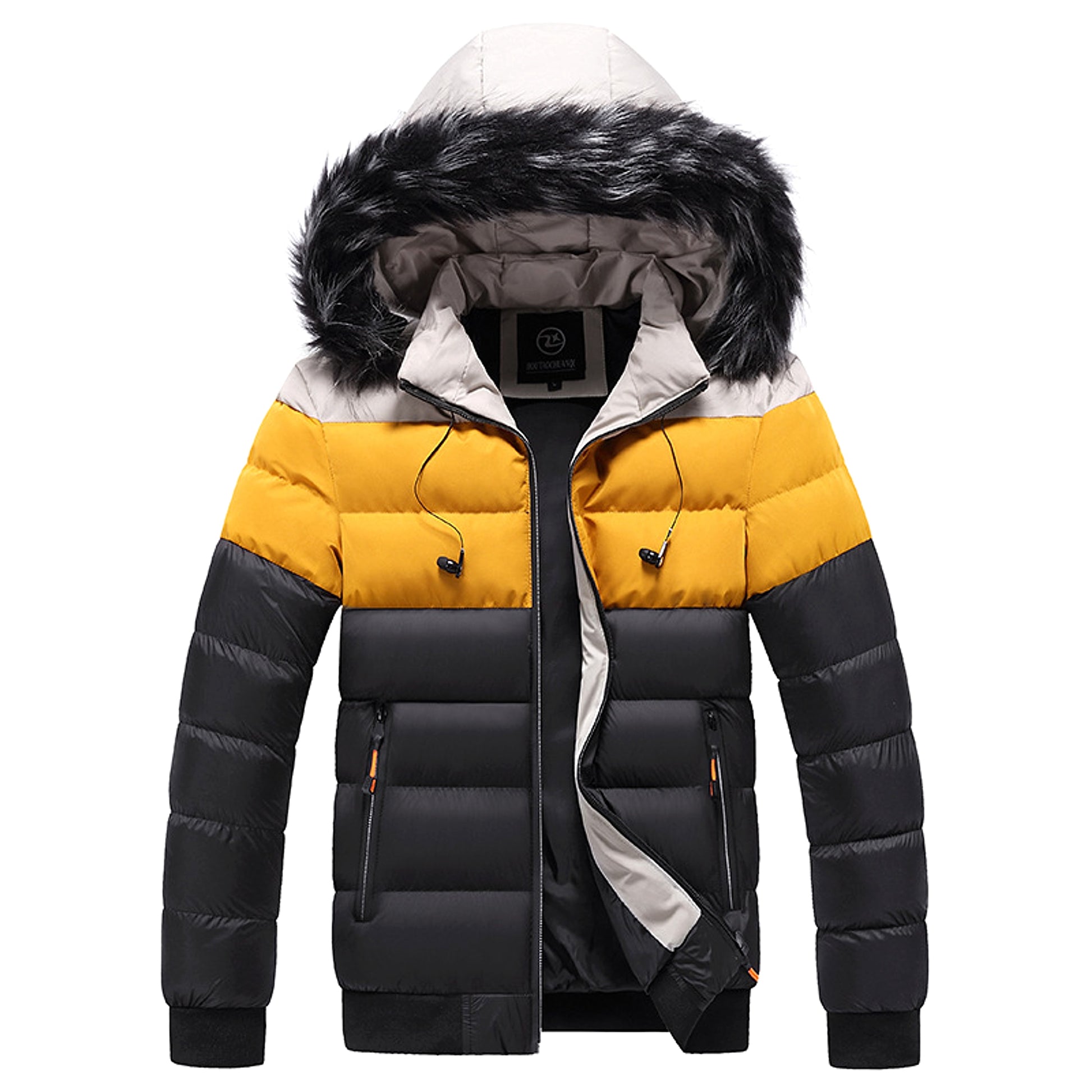 Splicing down jackets men - enhanced image 2