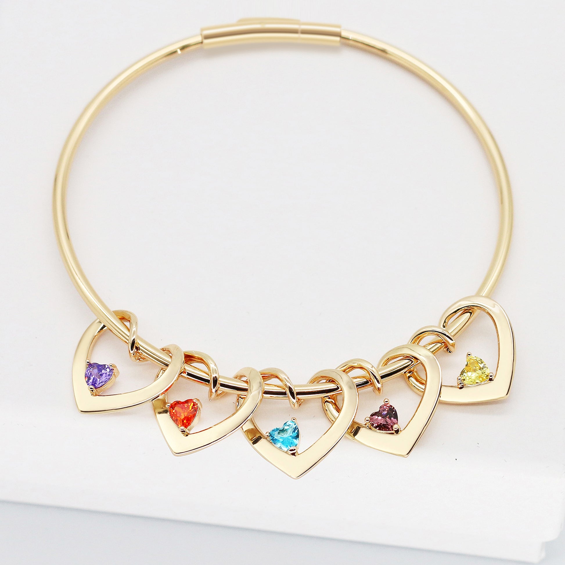Stainless Steel Bracelet With Diamond - enhanced image 2