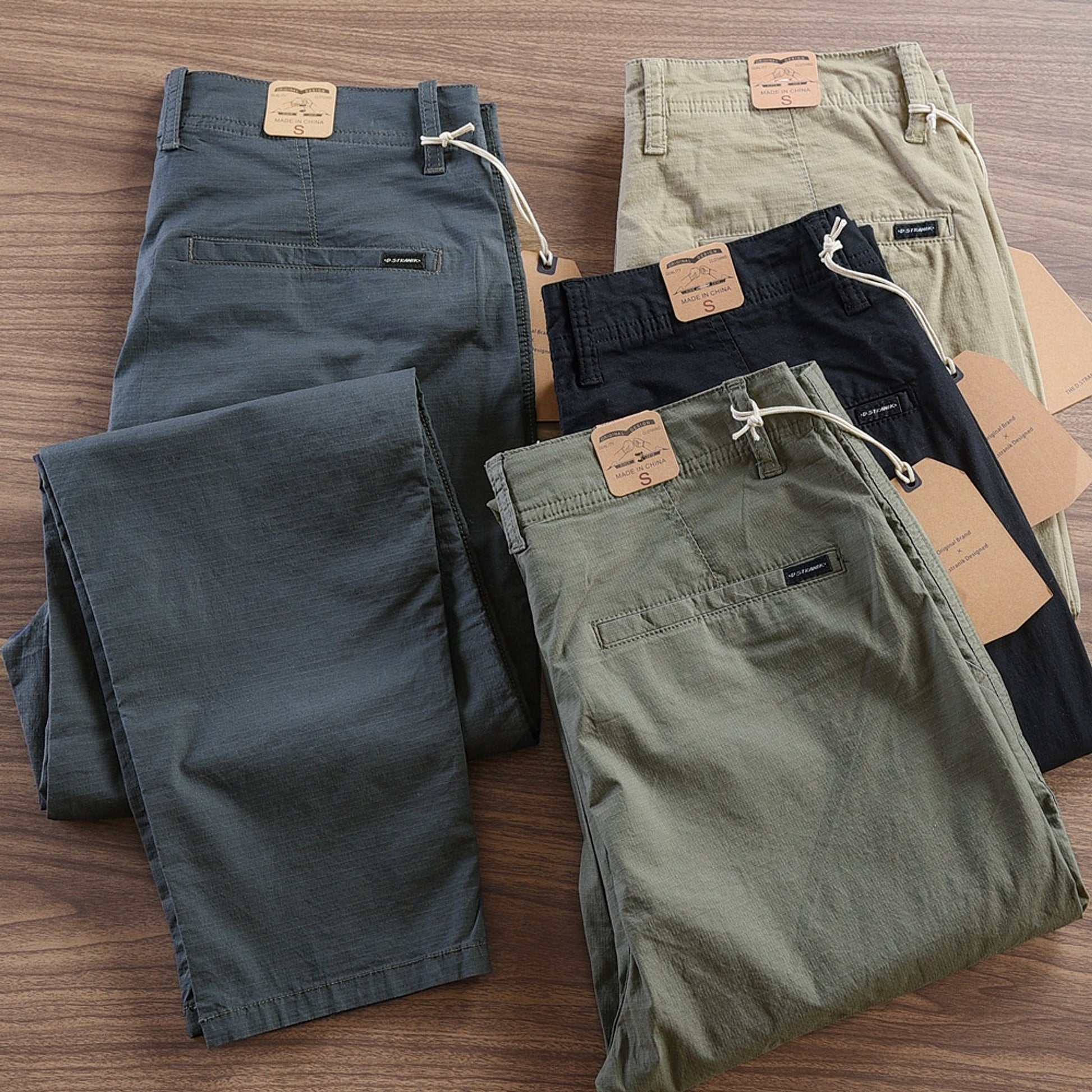 Summer Thin Breathable Men's Pencil Long Pants Jeans - enhanced image 2