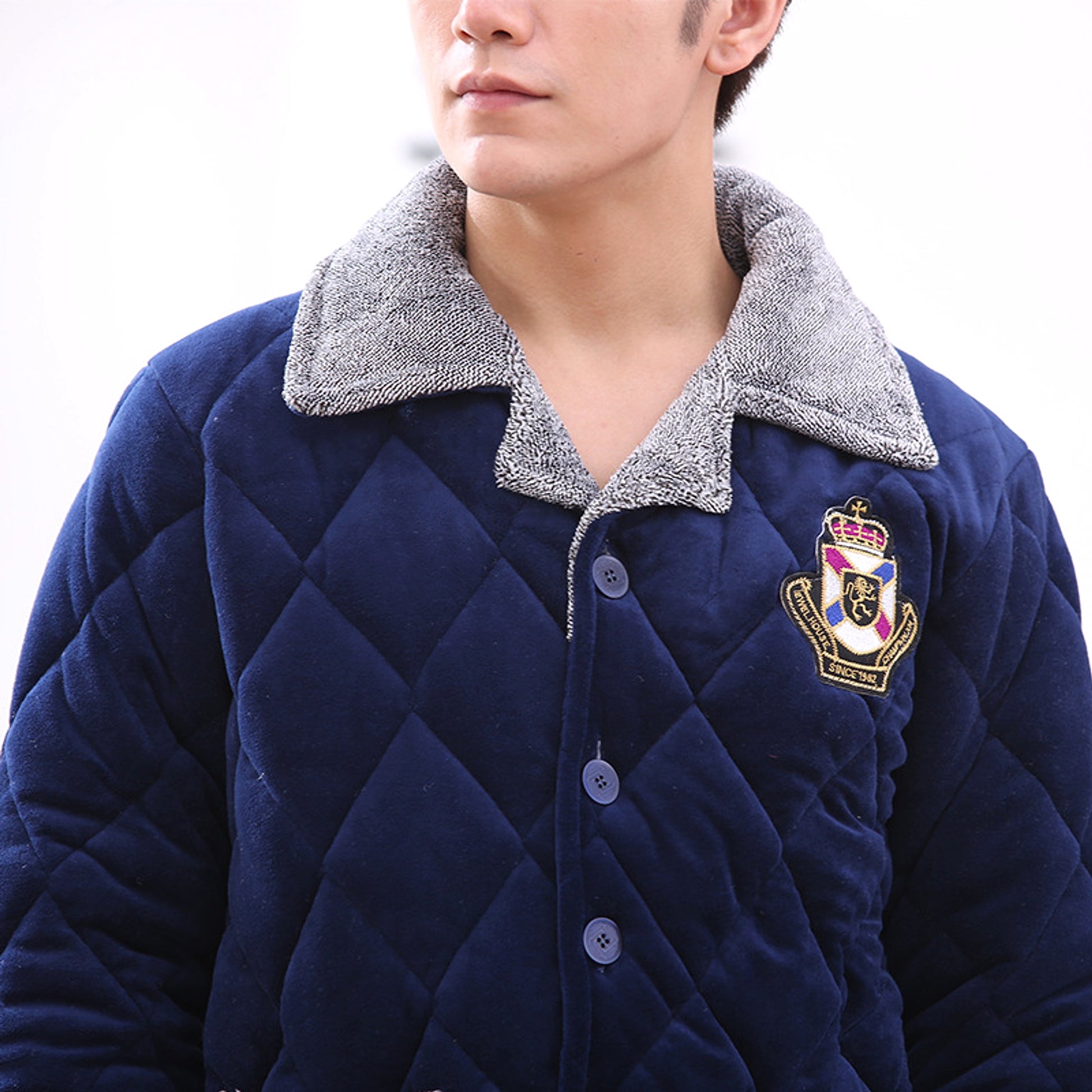 Thick quilted pajamas - enhanced image 2