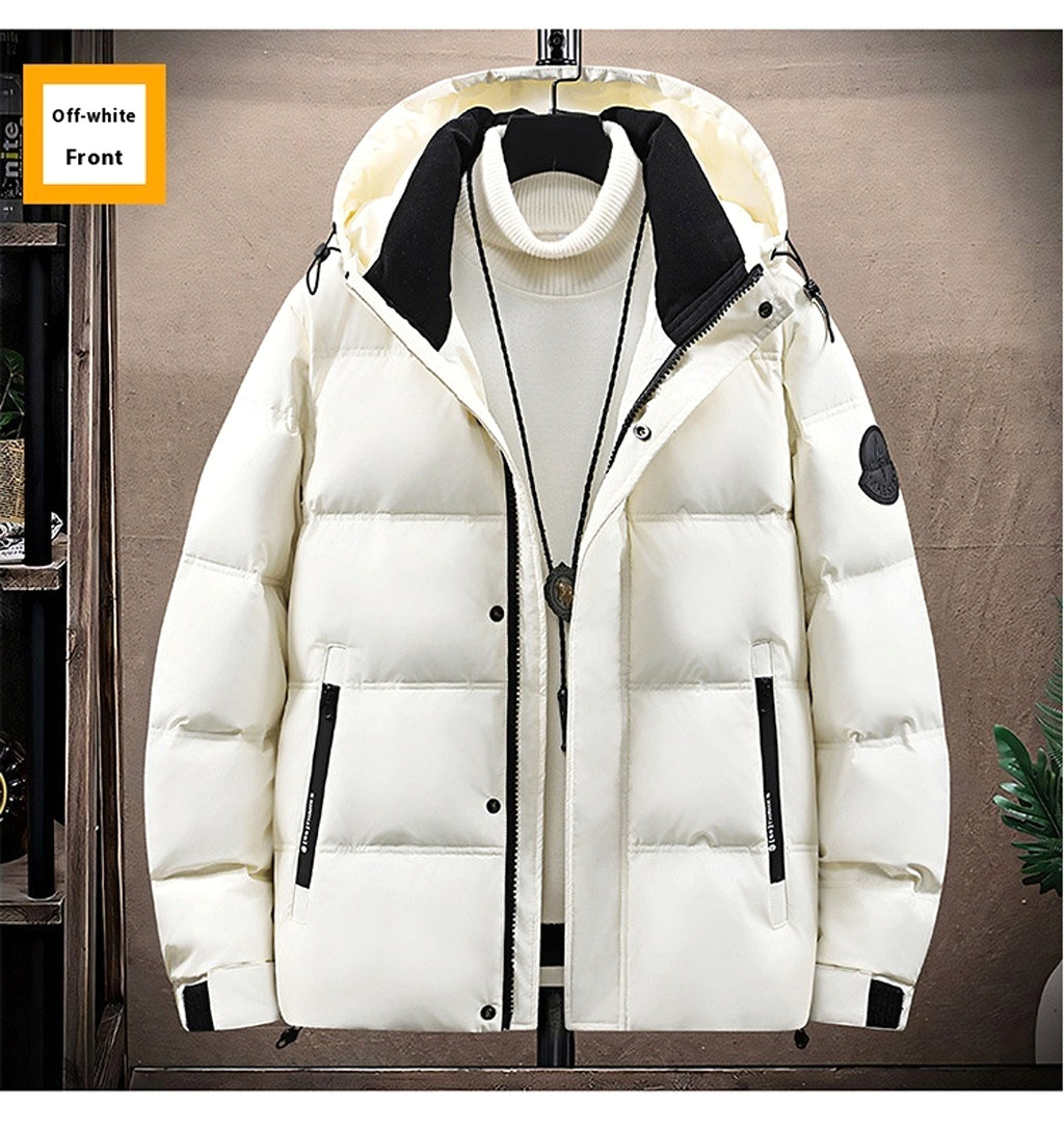 Thickened Warm Down Jacket Male mEN - enhanced image 2