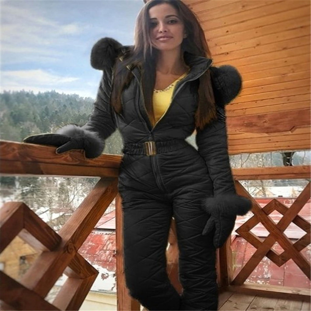 Winter Outdoor Fashion Ski Suit for Women – Warmth & Freedom on the Slopes - enhanced image 2