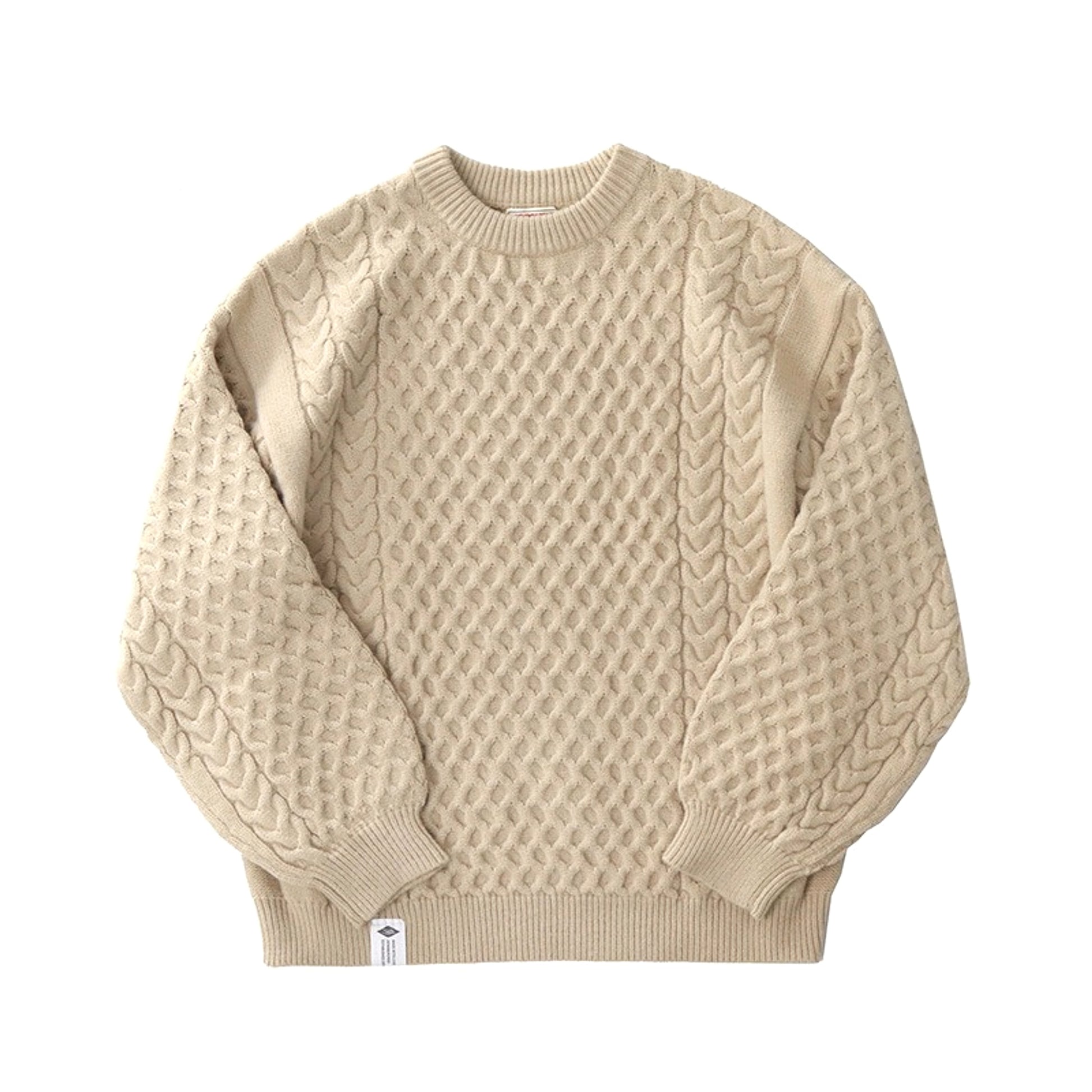 Winter Thickened Knitting Retro Lantern Sleeve Plus Size Loose Casual Sweater - enhanced image 2