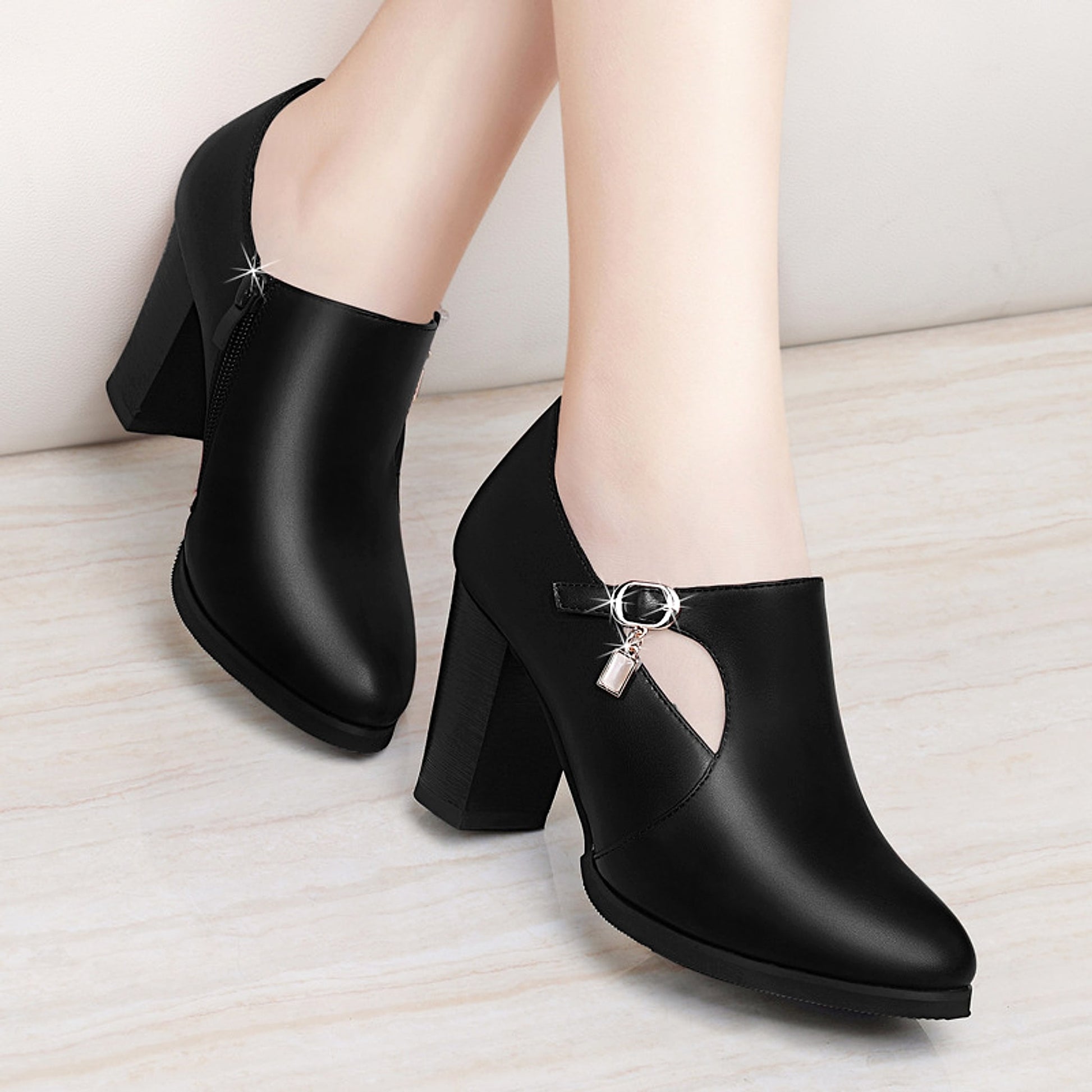 Nanny women's shoes leather shoe - enhanced image 2