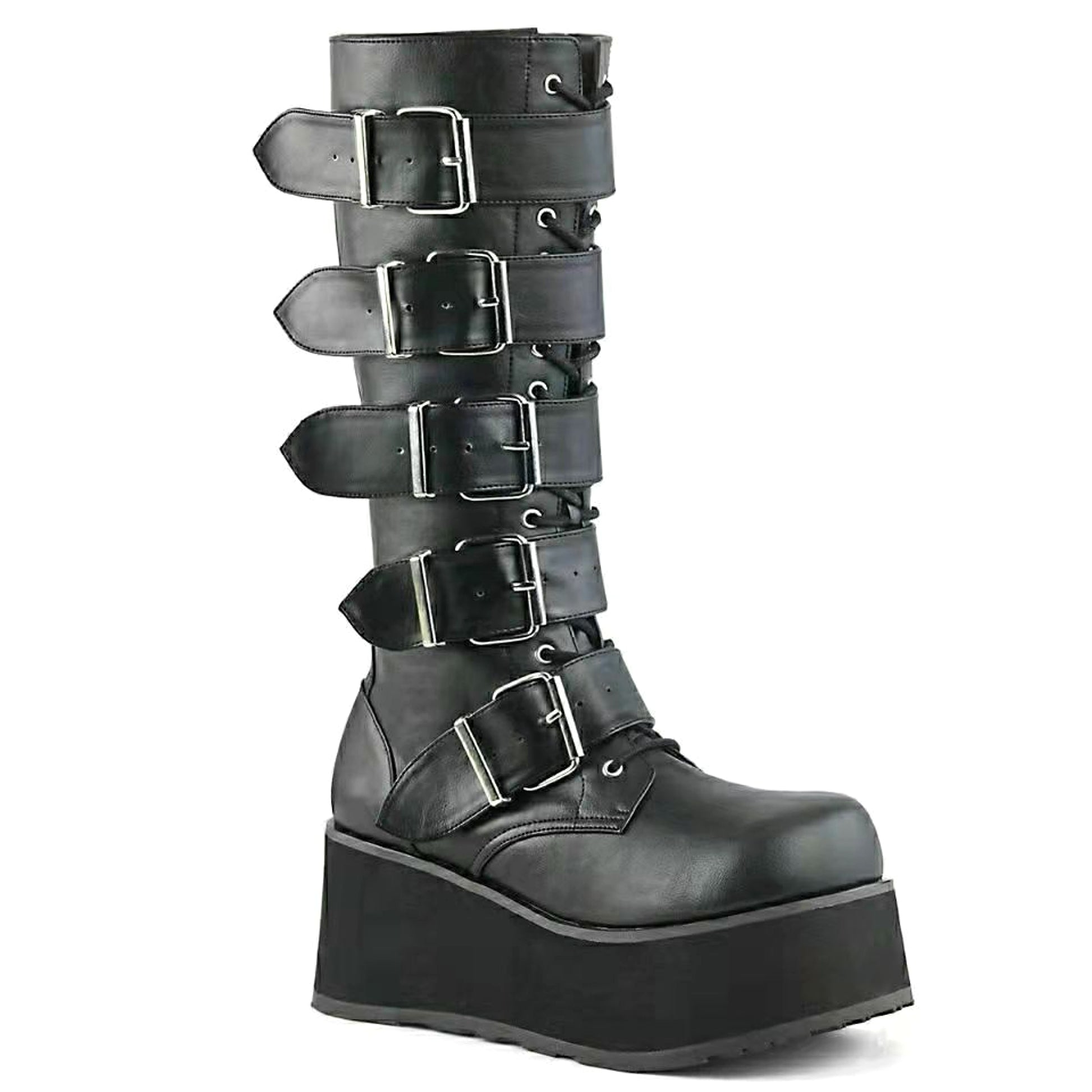 Women Wedge Fashion Knight Boots - enhanced image 2