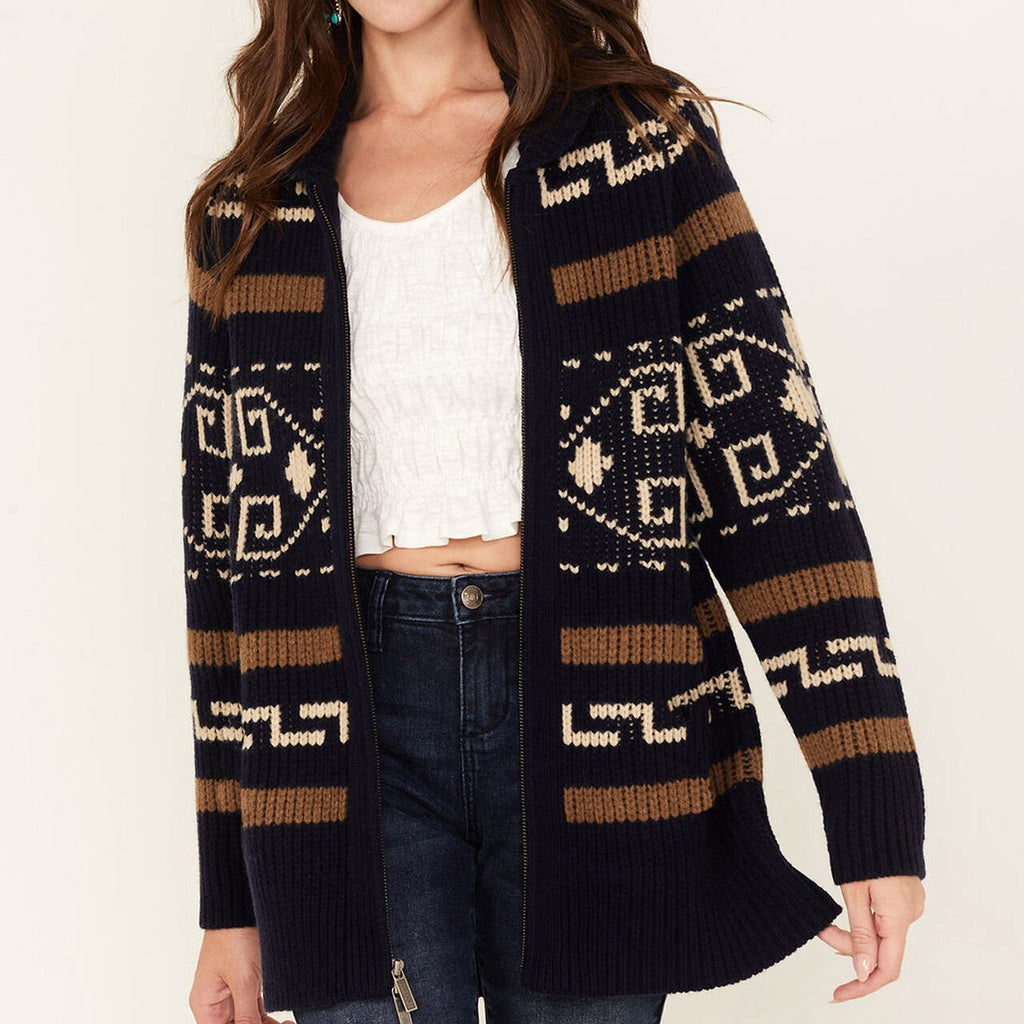 Women's Autumn And Winter Jacquard Sweater - enhanced image 2