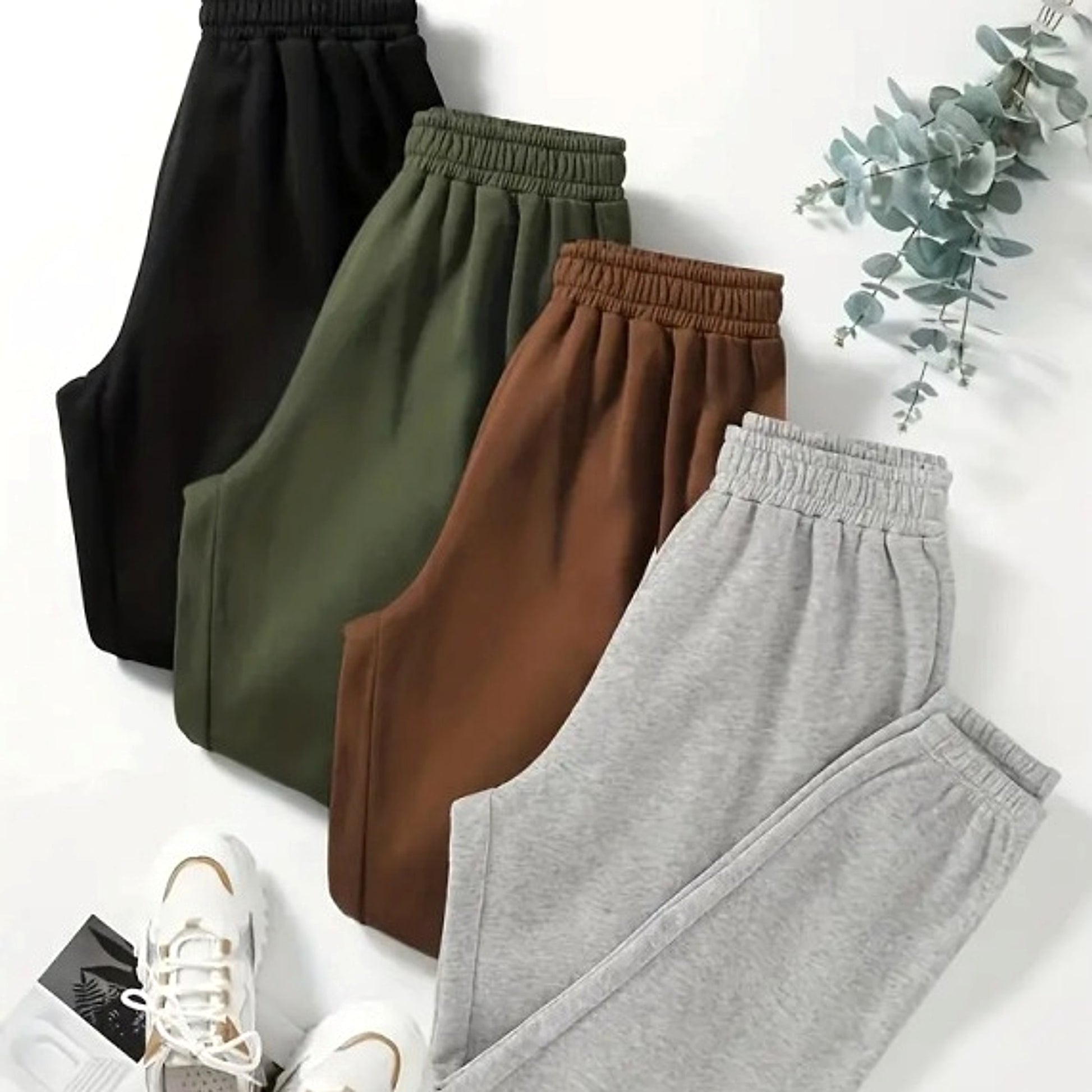 Women's Best-selling Leisure Sweatpants 4 Pack - enhanced image 2