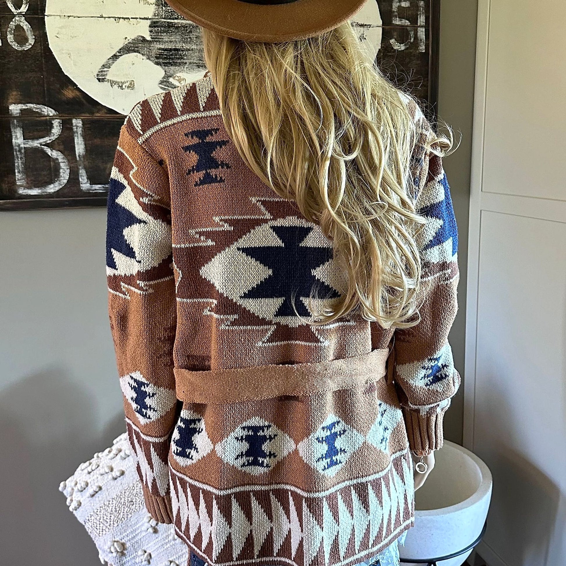 Women's Loose Cardigan Sweater Coat - enhanced image 2