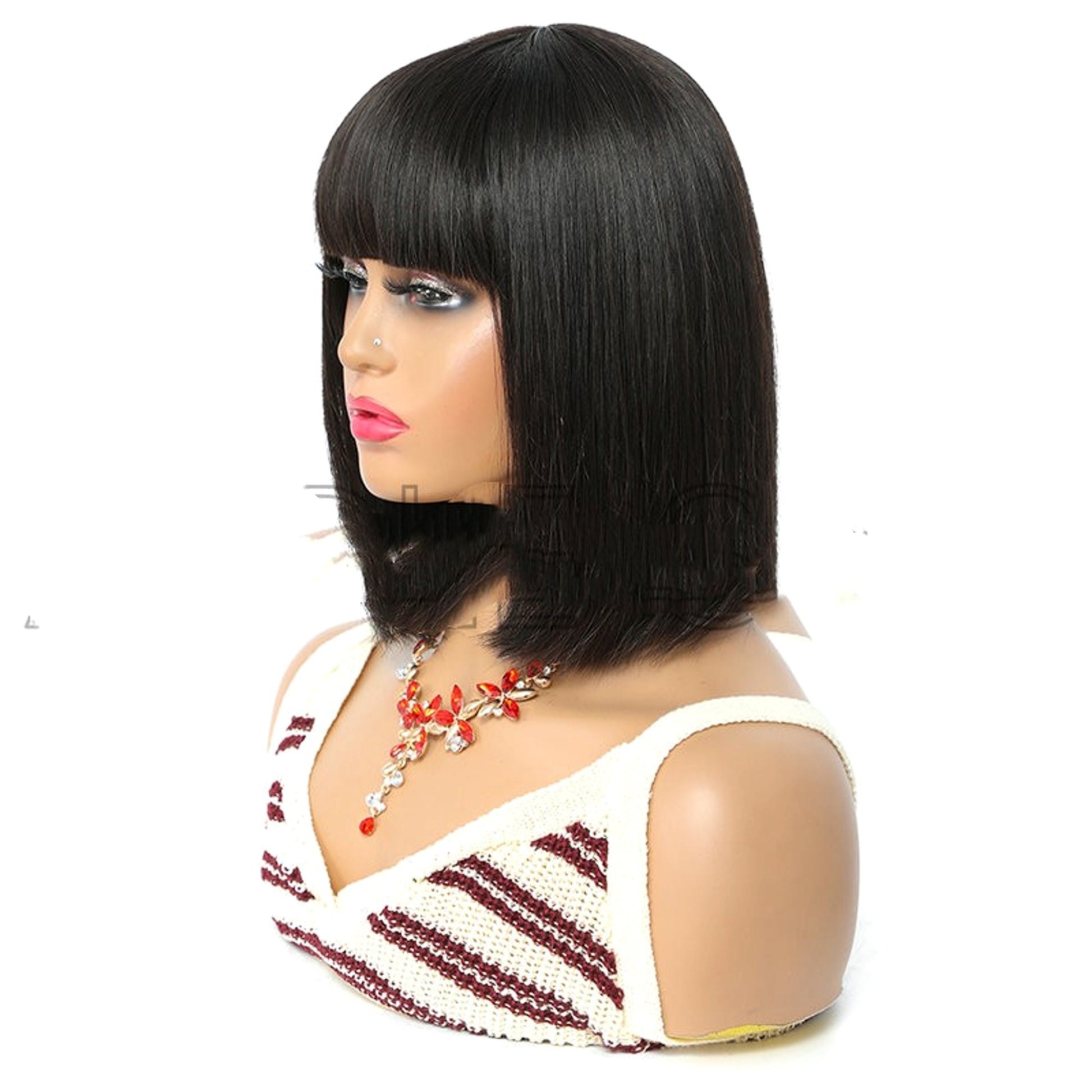 LuxeWave Short Hair Real Bob - enhanced image 2
