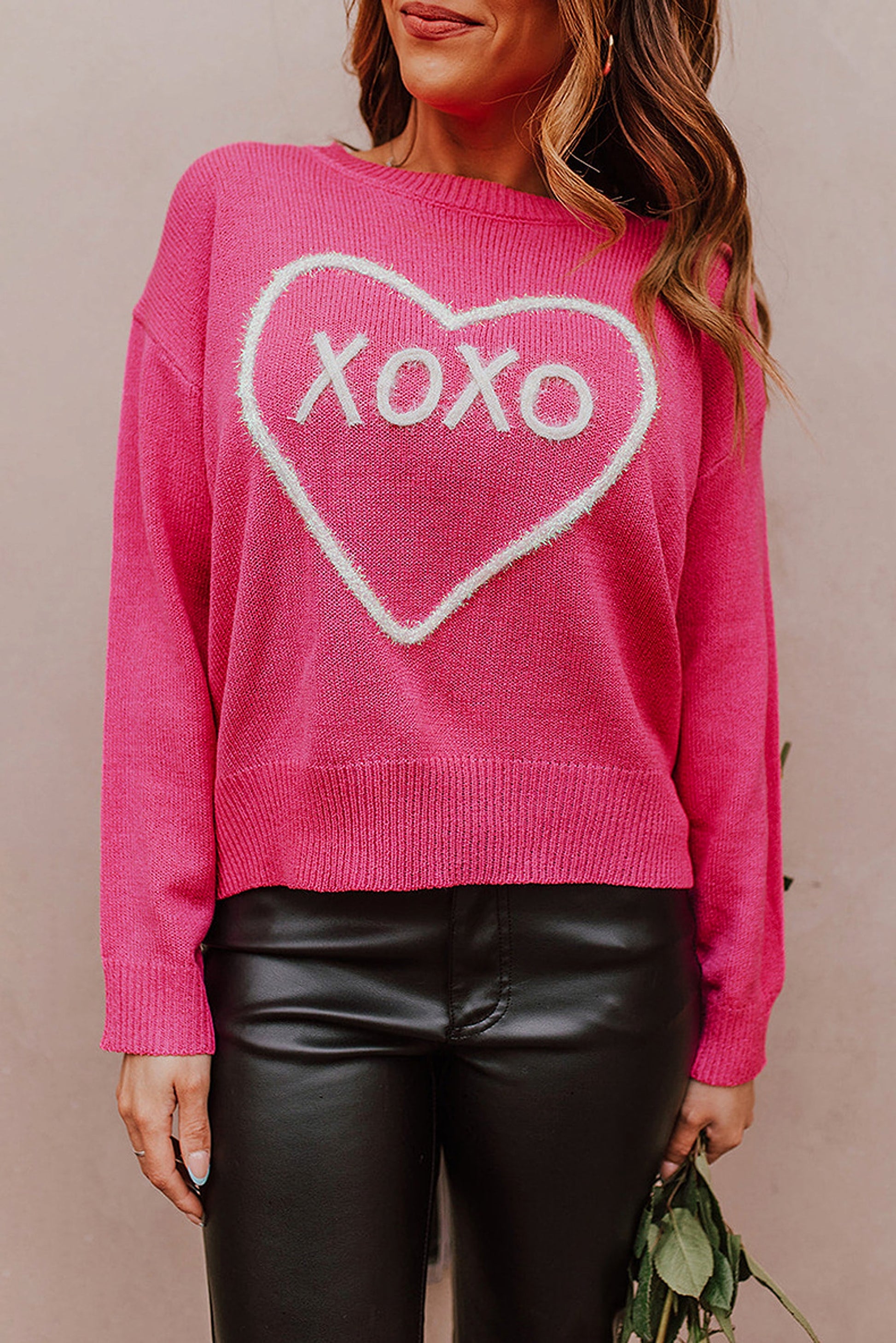 Women's Warm Leisure All-matching Printed Sweater - enhanced image 2