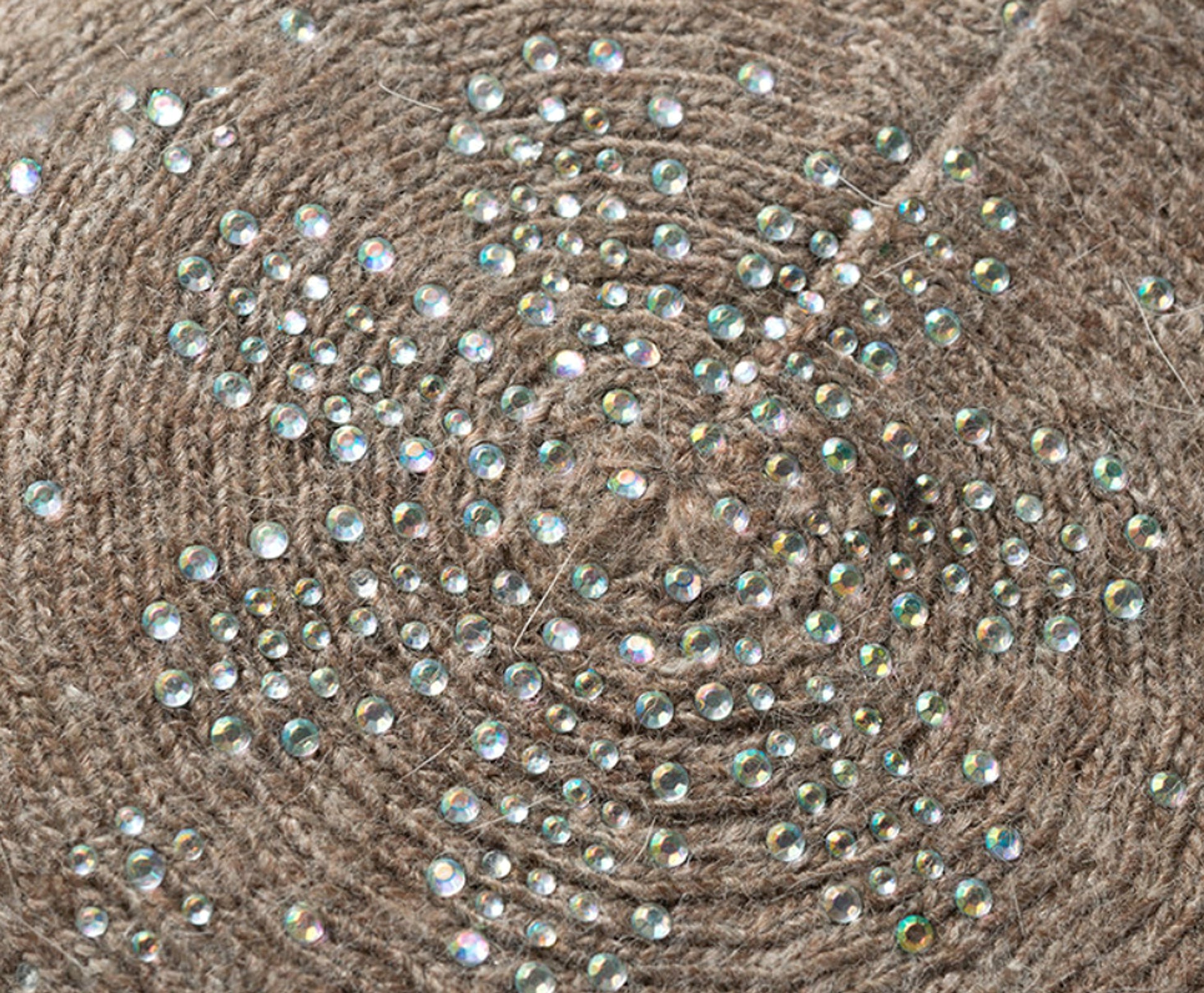 Wool warm beret hat cap - enhanced image 2