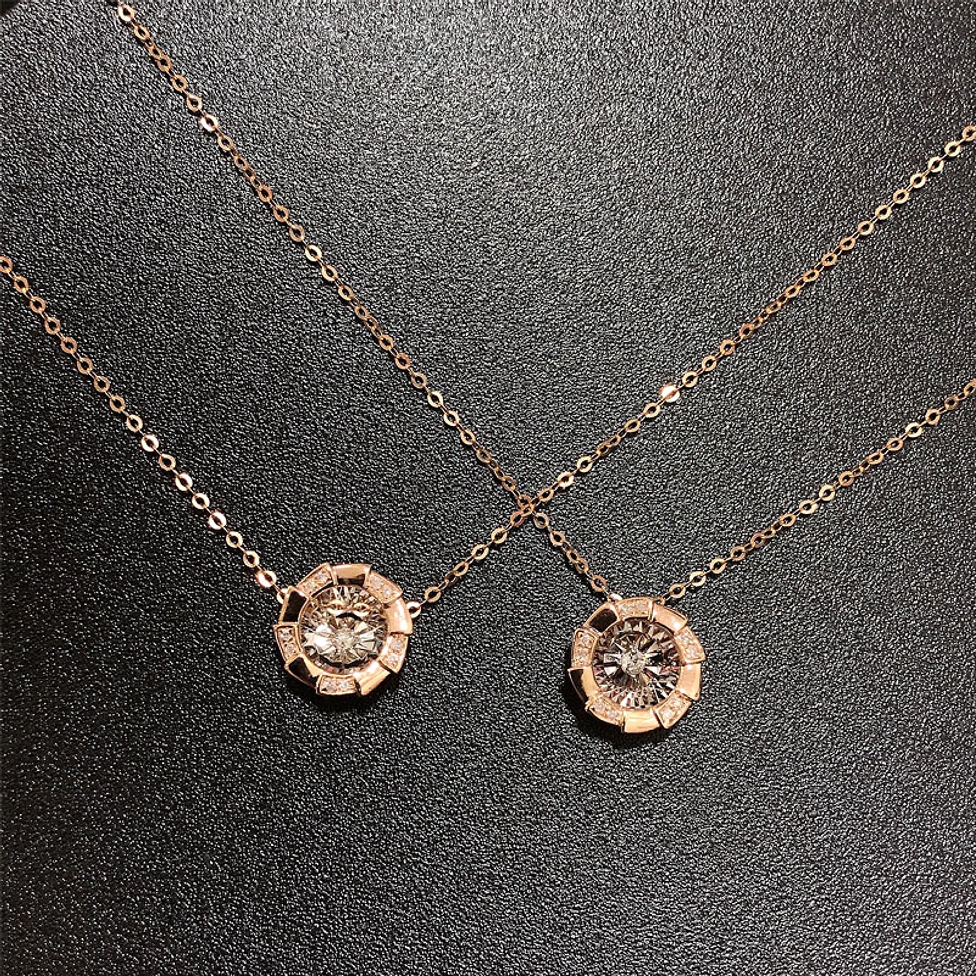 18K Gold Fashion Brand Necklace - enhanced image 3