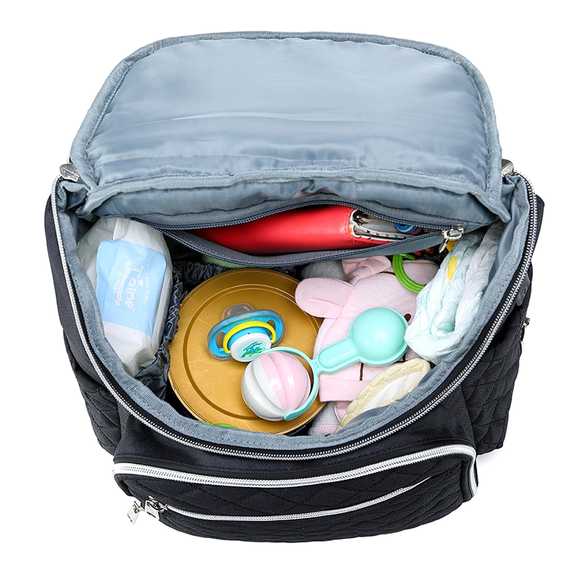 ALLFASHION™ – Quilted Daily Mommy Backpack - enhanced image 3