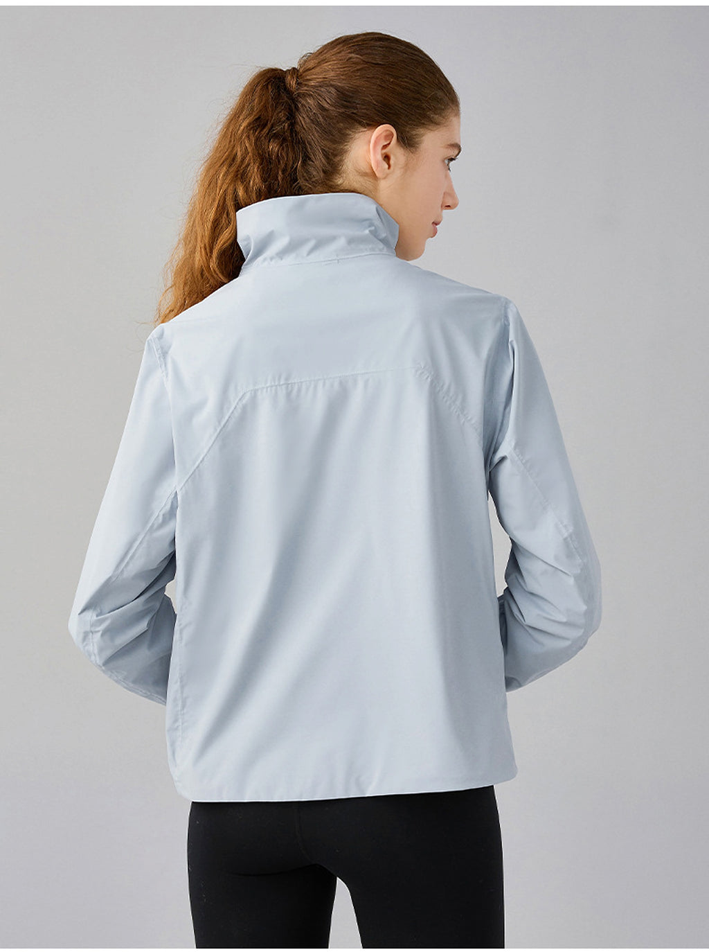 Autumn And Winter New Soft Shell Windproof Stand Collar Outdoor Jacket Women - enhanced image 3