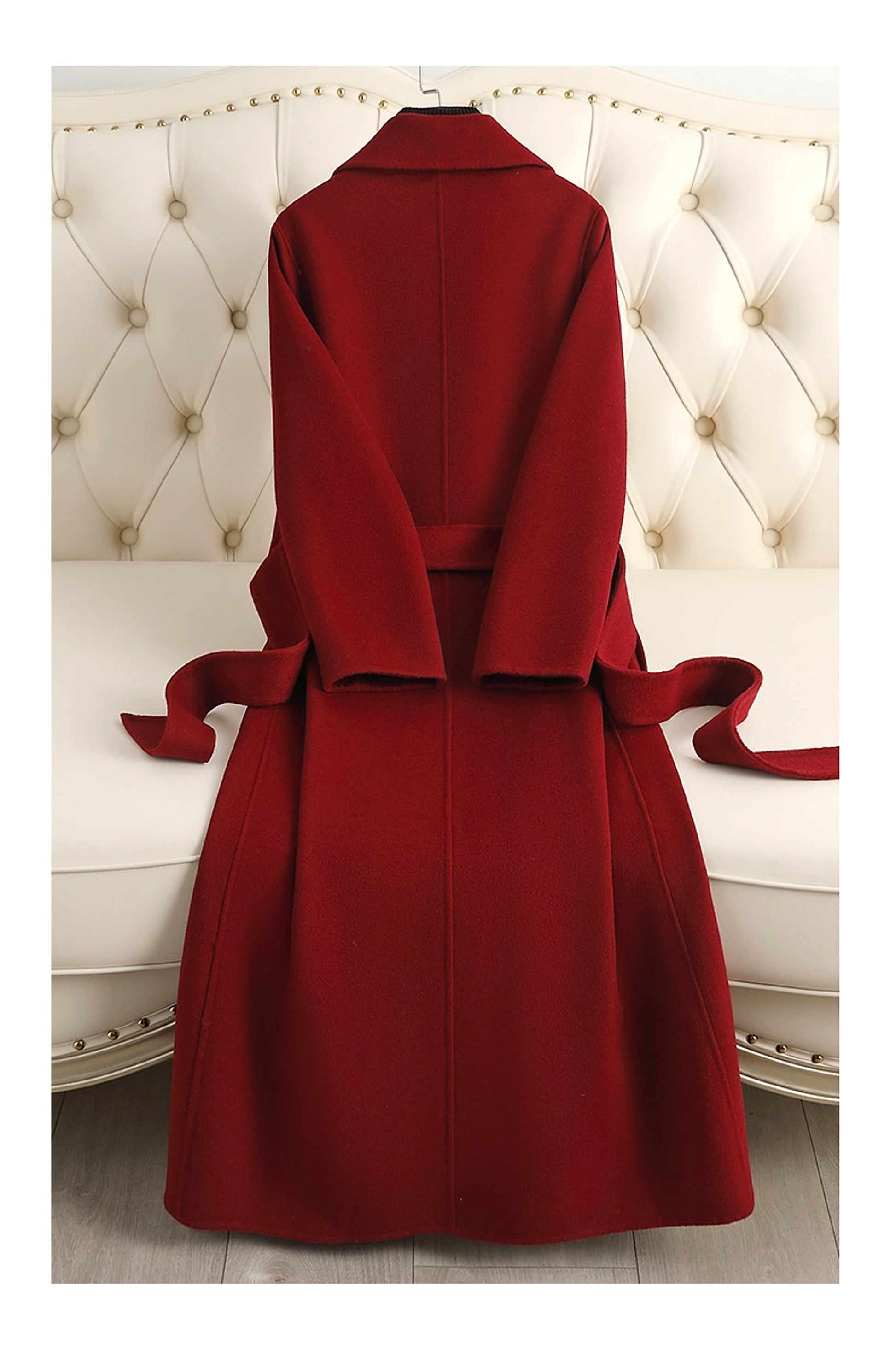 Autumn & Winter Temperament Korean Wool Coat for Women – Elegant & Slim Fit - enhanced image 3
