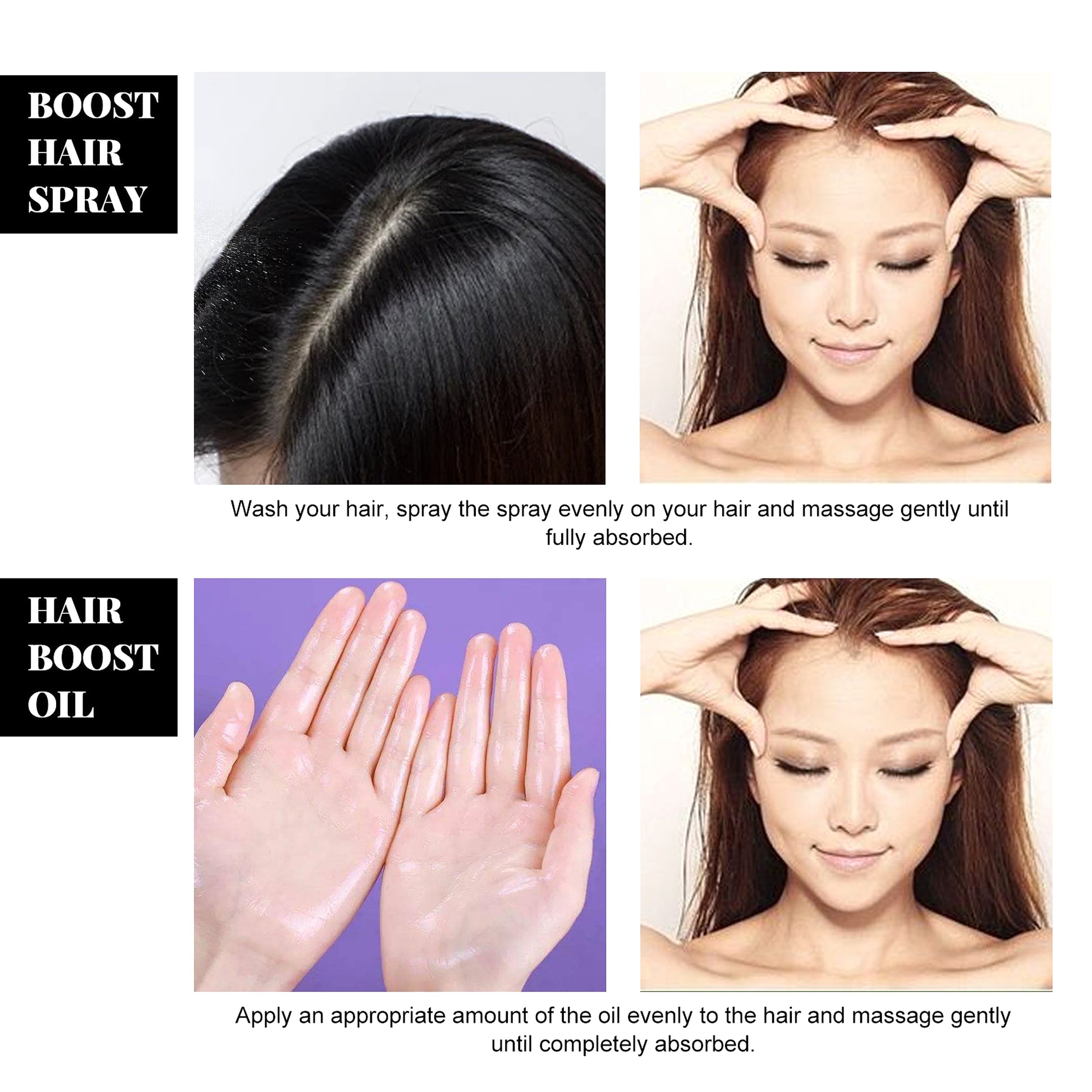 BananaGlow™ Hair Recovery Elixir – Root Booster & Split-End Repair - enhanced image 3