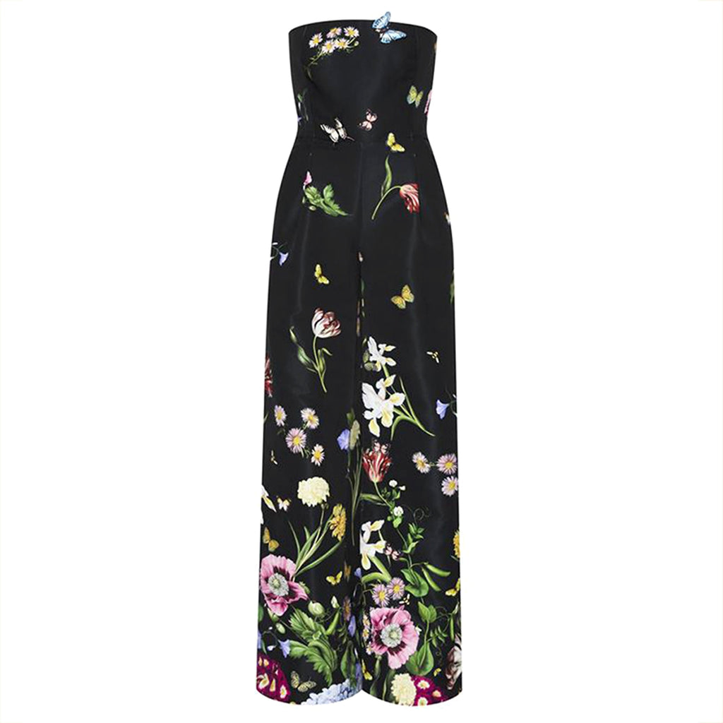 Botanical Floral Print Jumpsuit - enhanced image 3
