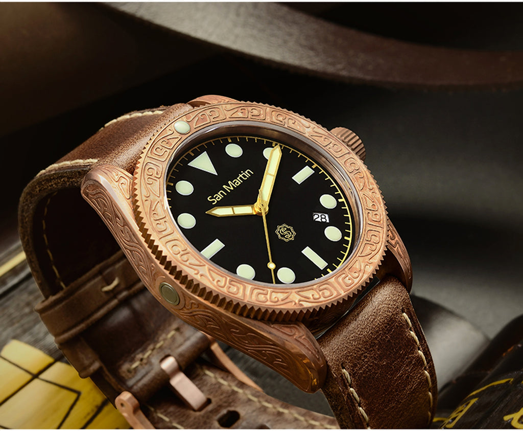 San Martin™ – Bronze Diver Automatic 200M - enhanced image 3