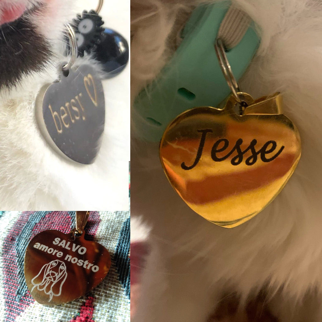 Custom Engraved Pet ID Tag – Personalized Dog & Cat Name Tag - enhanced image 3