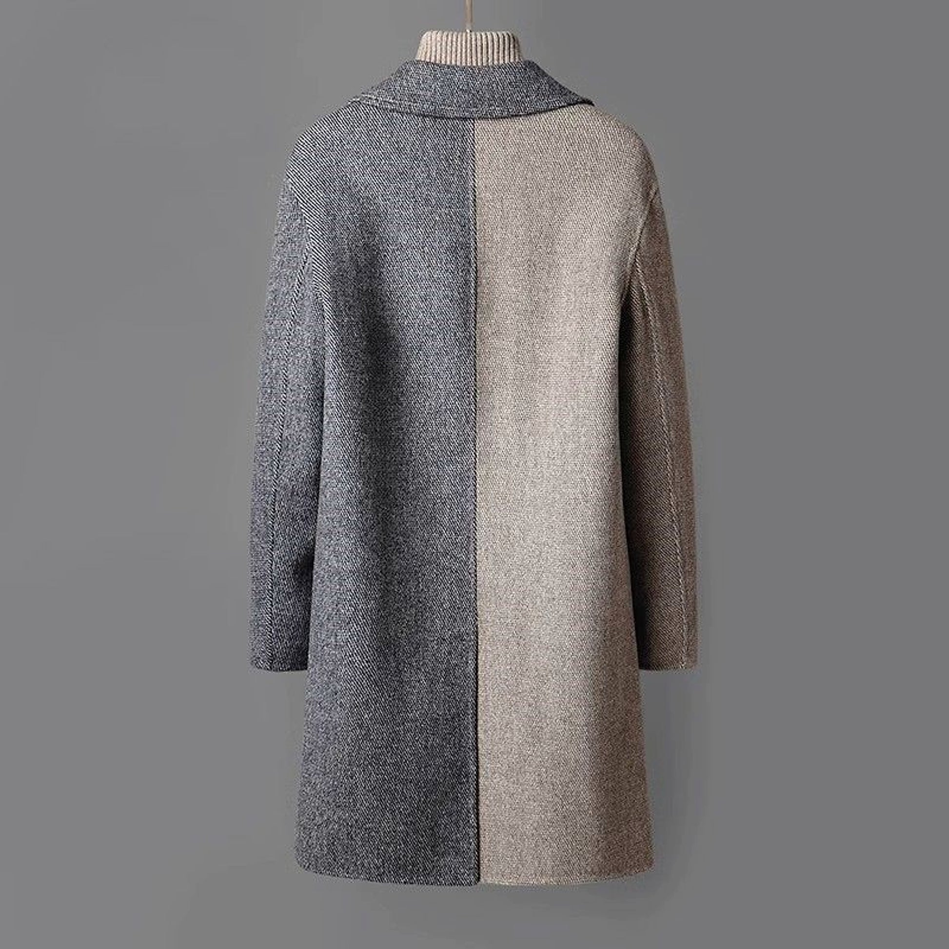 CorduLux™ Men's Wool Coat – Premium Style & Warmth - enhanced image 3