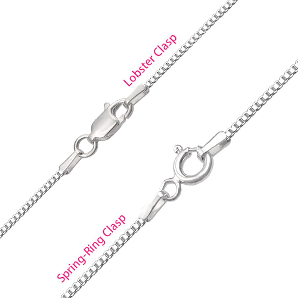 Personalized Eight-Character Name Necklace – Elegant Infinity Pendant - enhanced image 3
