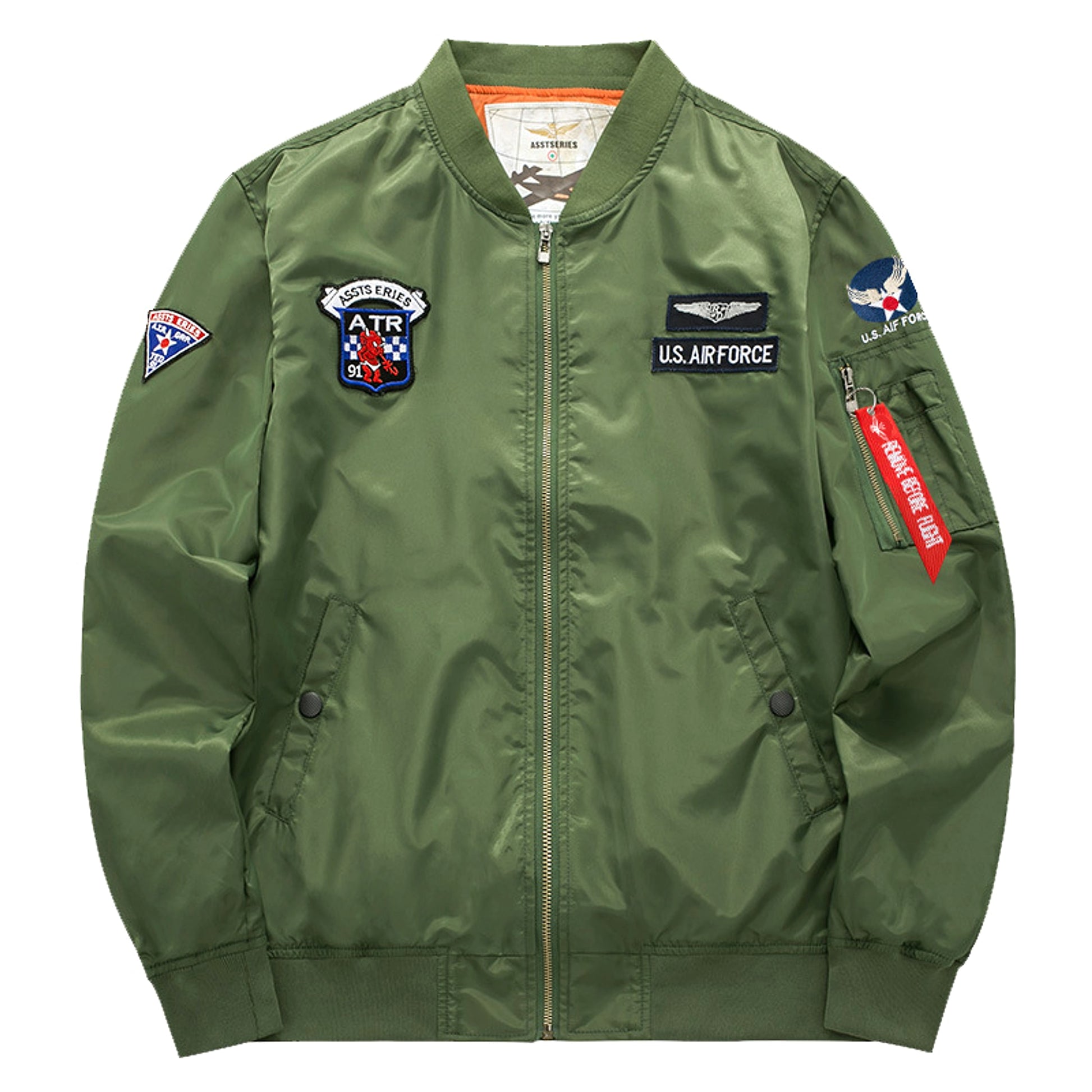 Embroidered jacket men - enhanced image 3