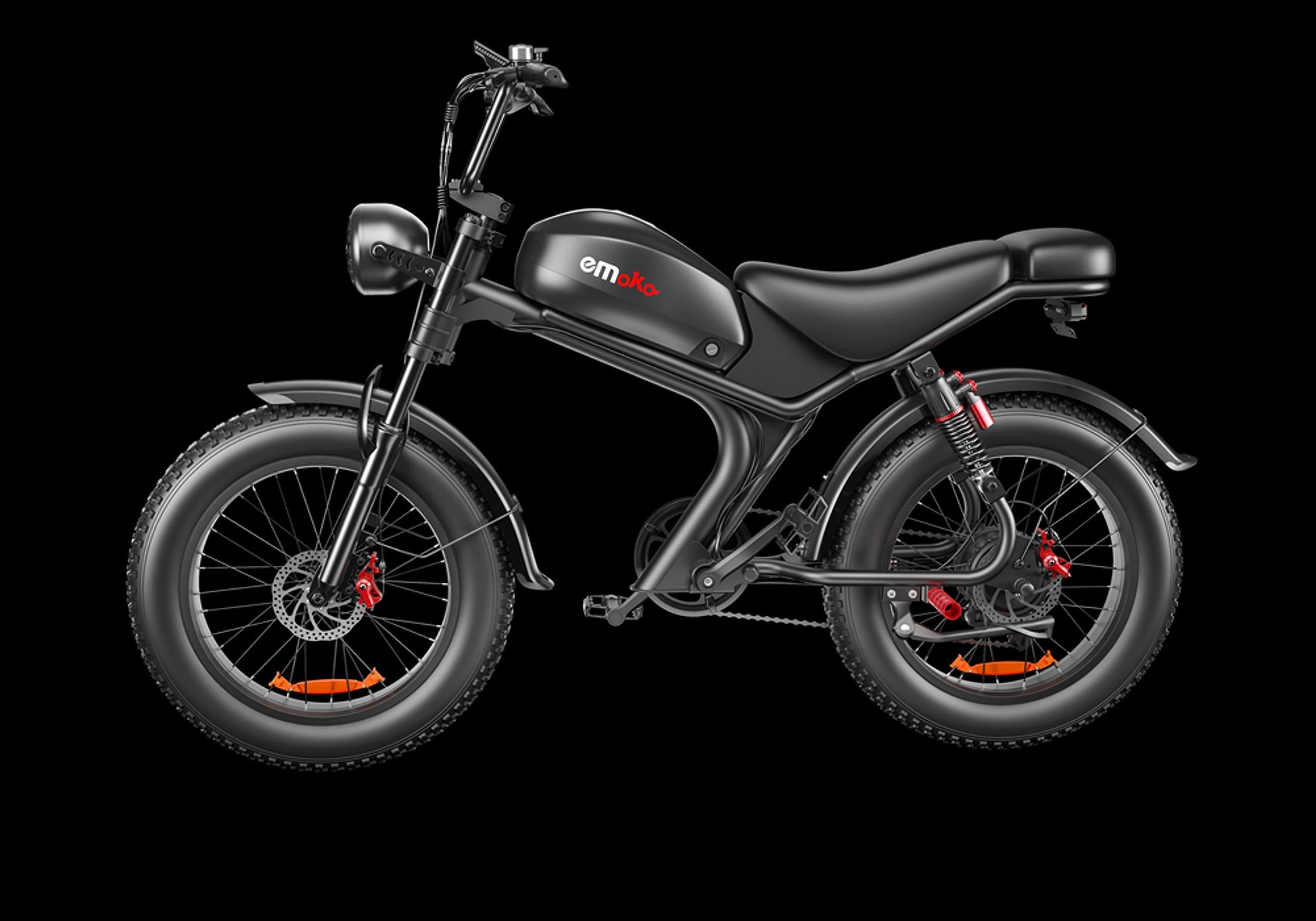 eMoto C93™ – 20" Retro-Style Electric Bike 1000W | 48V 20Ah Battery (US Warehouse) - enhanced image 3