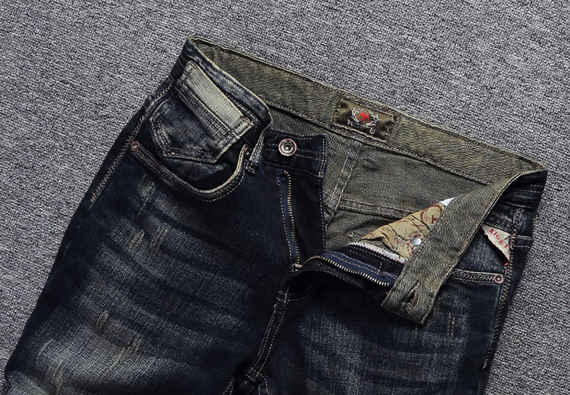 Slim-fit Men's Jeans - enhanced image 3