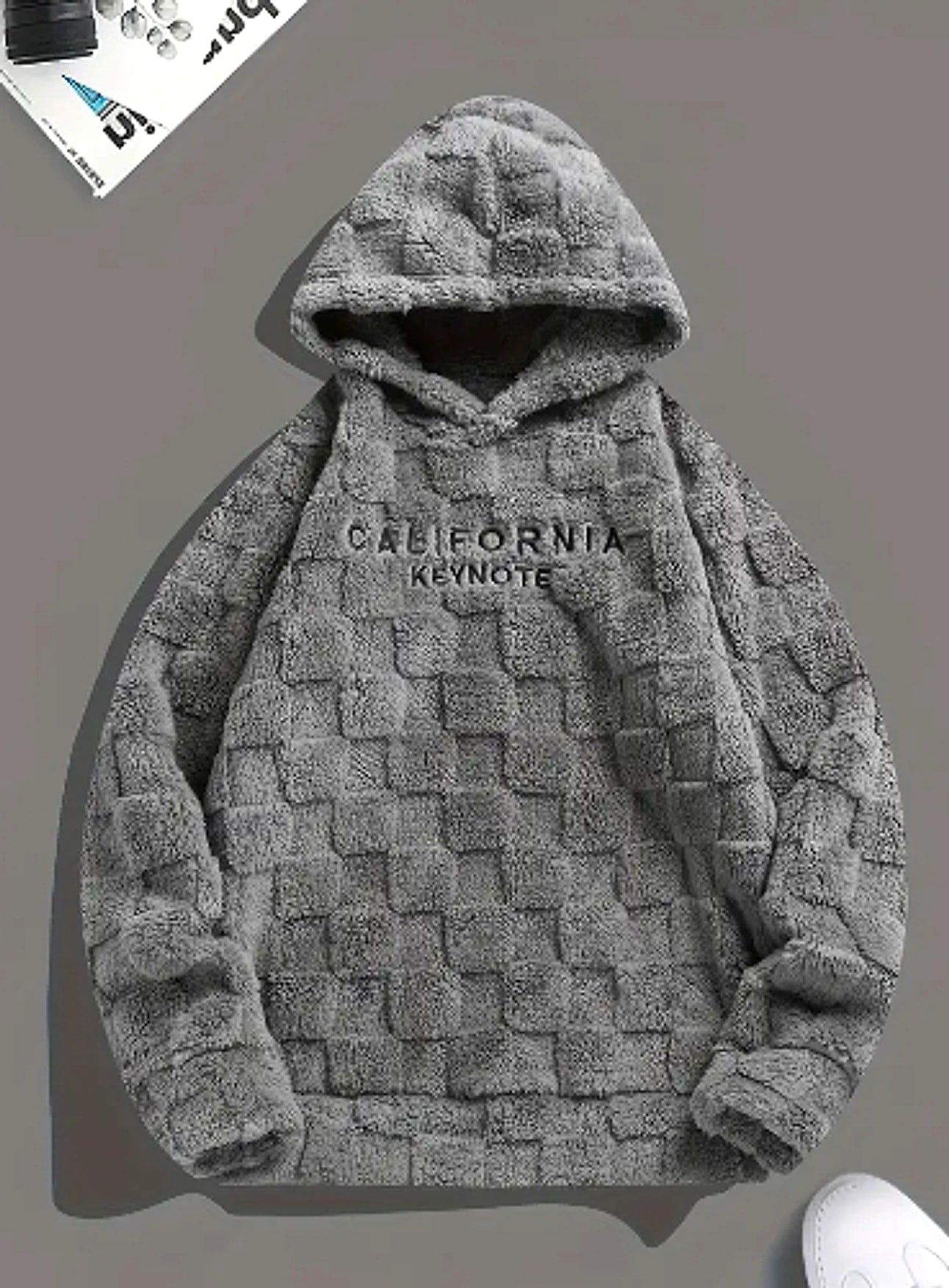 European Style Oversized Hooded Loose Hoodie Sweater - enhanced image 3