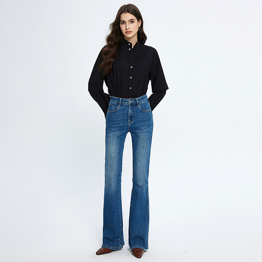 Fashionable Stretch Skinny Jeans For Women - enhanced image 3