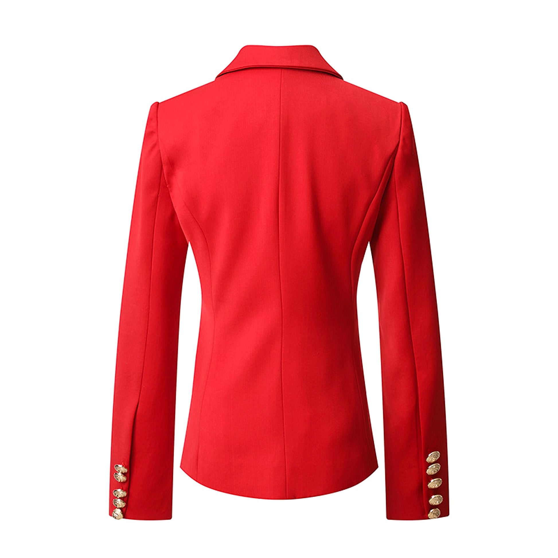 LUXE_EDIT™ – Royal Red Blazer (Princess Diana Tribute Edition) - enhanced image 3