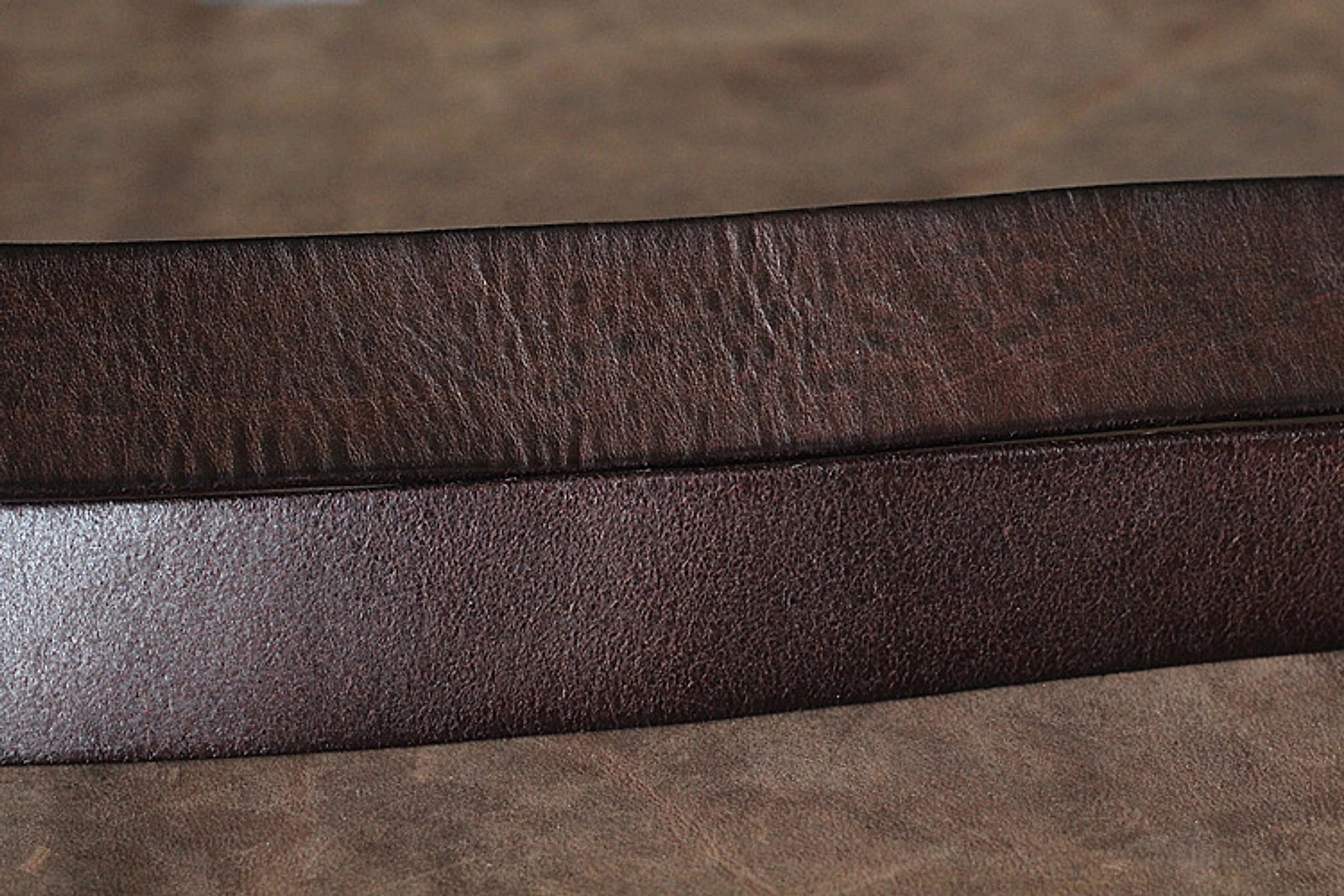 First Layer Cowhide Handmade Belt Men's Pin Buckle Belt - enhanced image 3