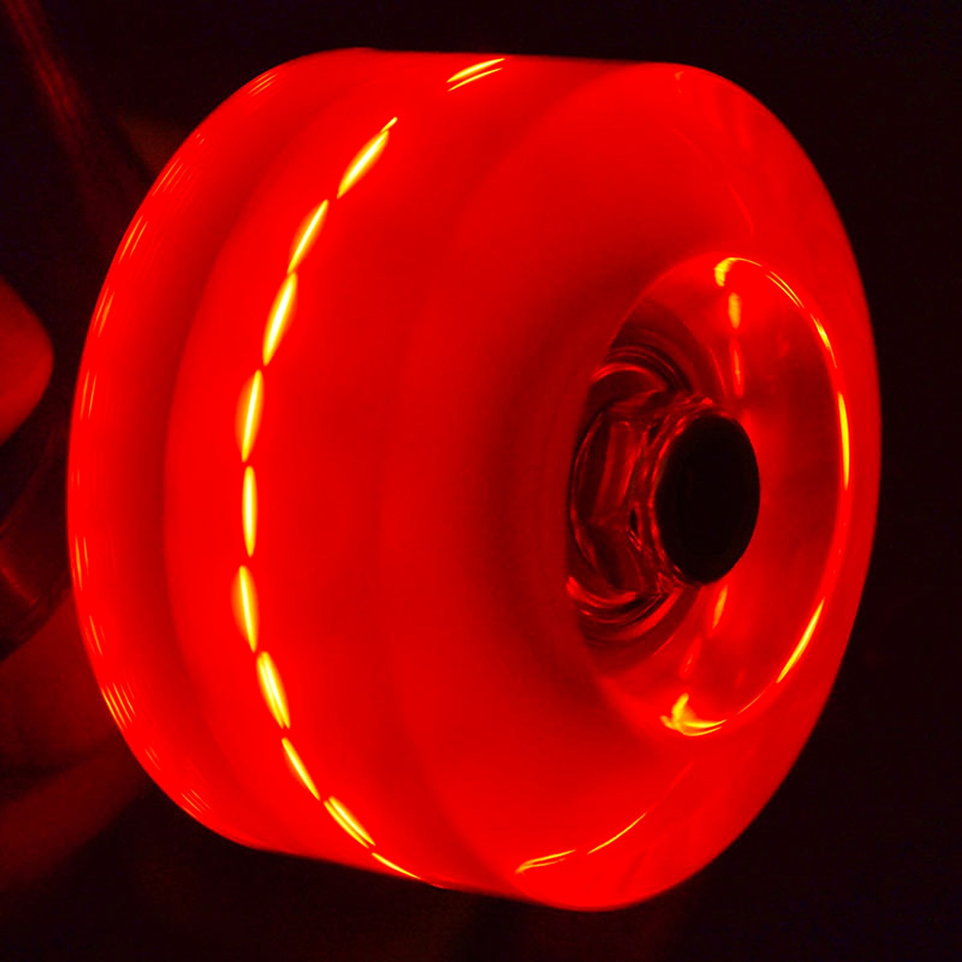 Flashing Wheels Four-wheel Roller Skates Accessories Skateboard Rollers - enhanced image 3