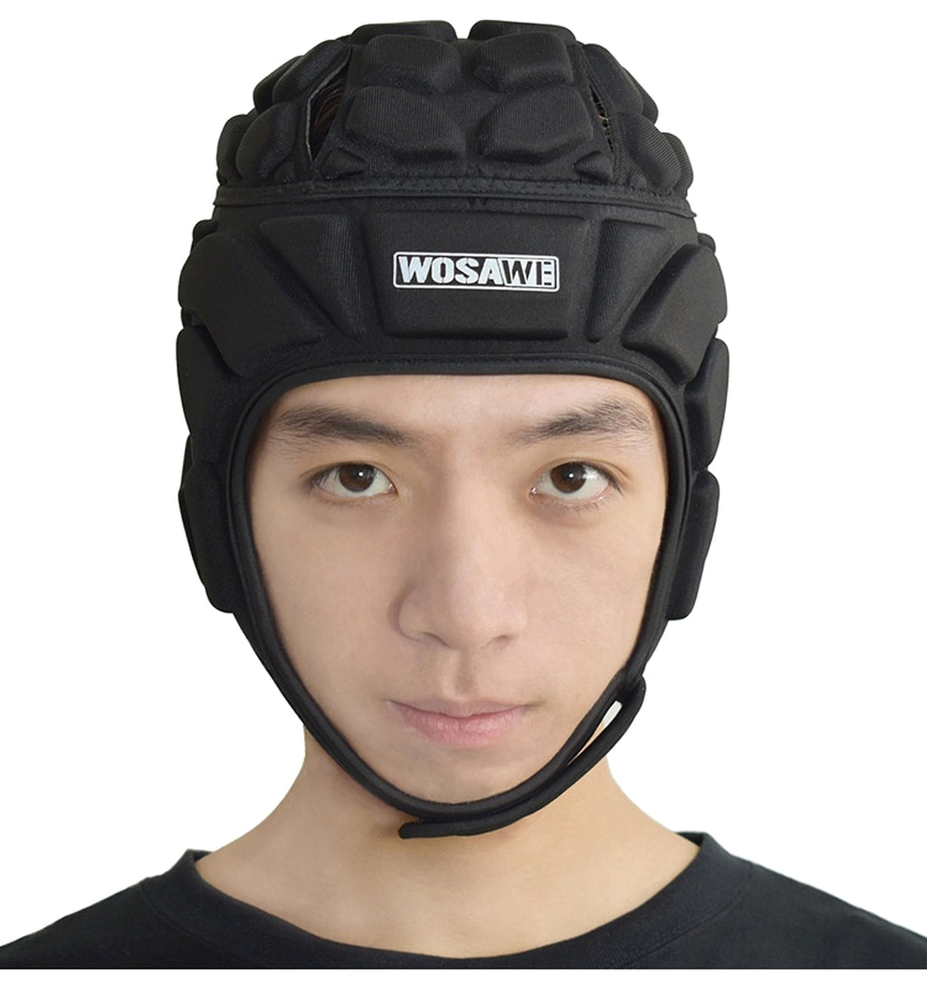 Football Goalkeeper Goalkeeper Rugby Roller Skating Snowboard Head Riding Helmet Cap - enhanced image 3