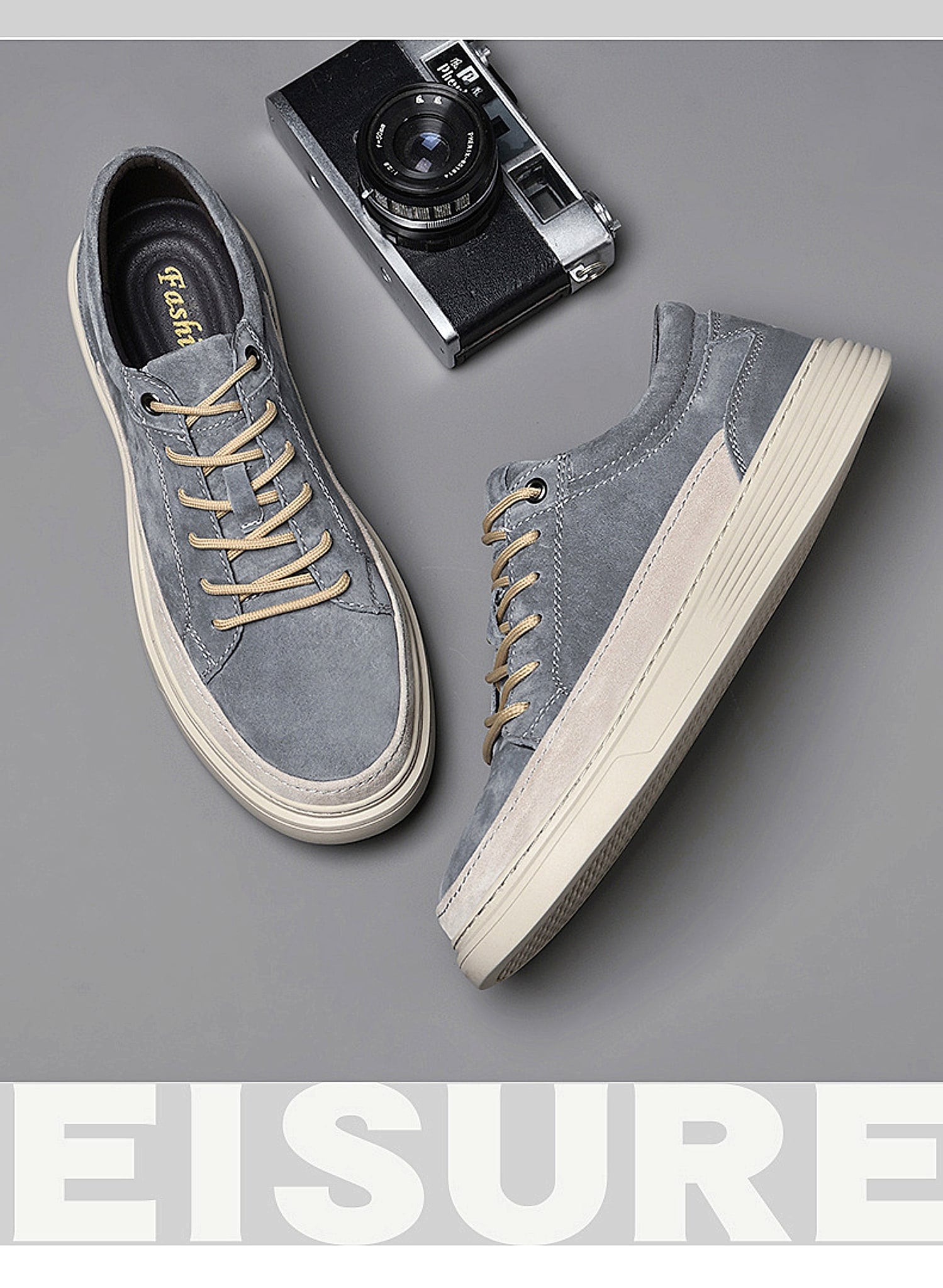 Four Seasons All-match Soft Bottom Casual Sports Skate Shoes Men - enhanced image 3