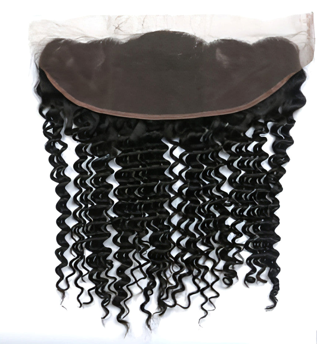 VelvetGlow Wig Front lace 4x13 lace - enhanced image 3