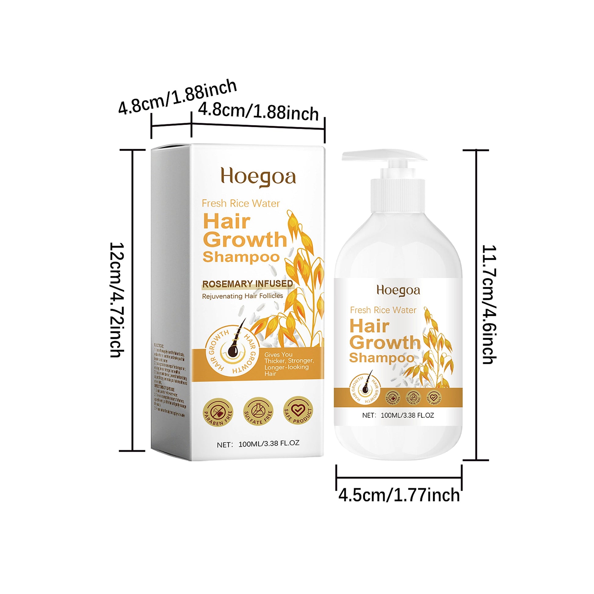 HairGrow™ Rice Water Shampoo - enhanced image 3