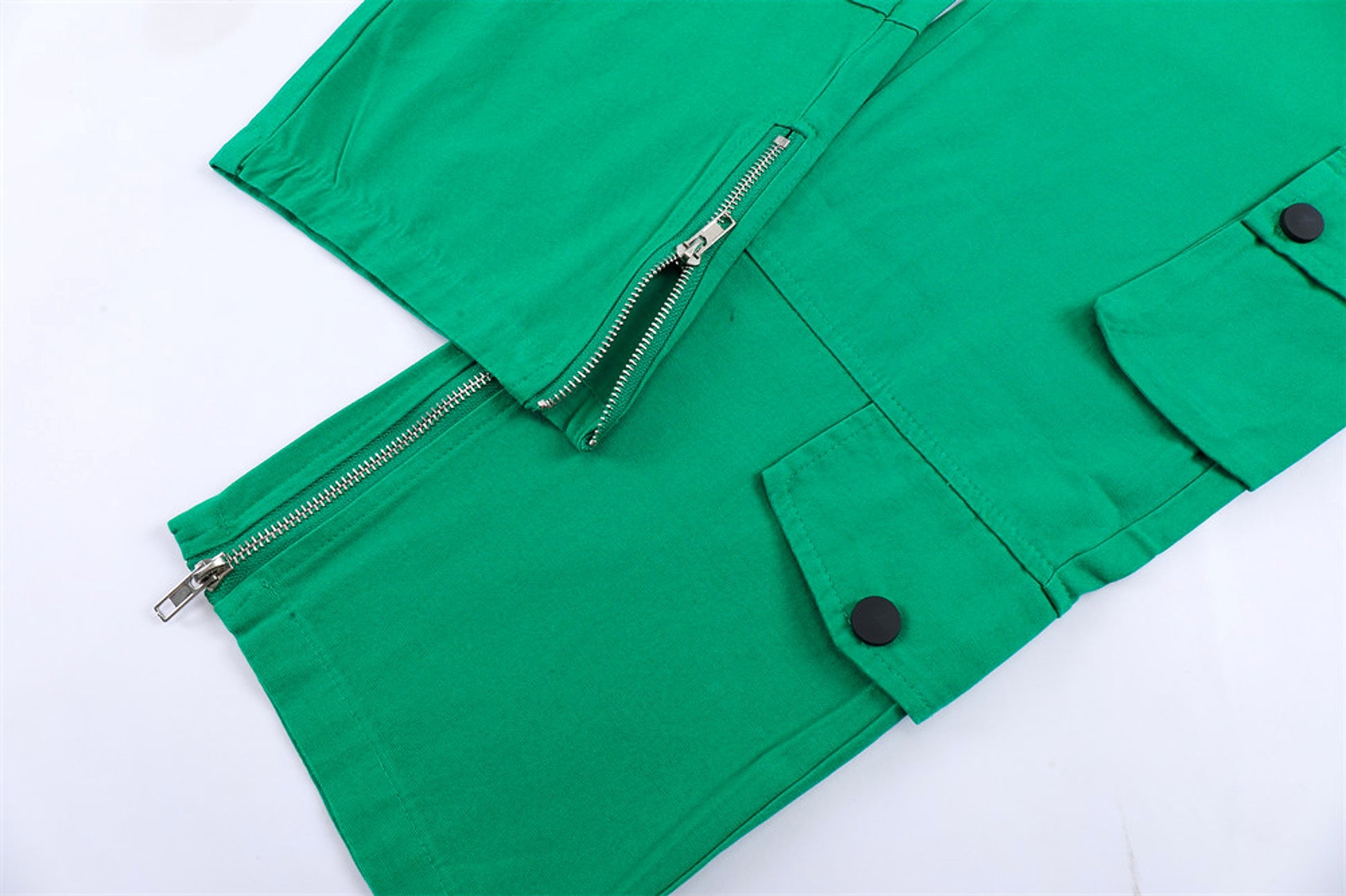 High Street Loose Hem Zip-Slit Straight-Leg Trousers Men Jeans - enhanced image 3