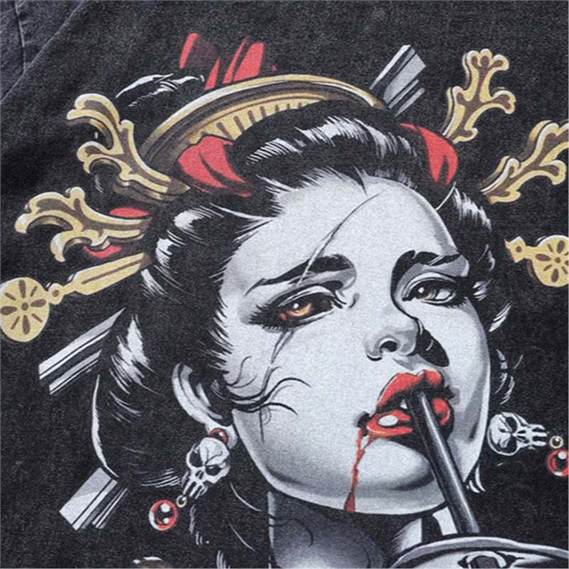 High Street Vintage Retro Loose Short Sleeve Tee Men T-Shirt - enhanced image 3